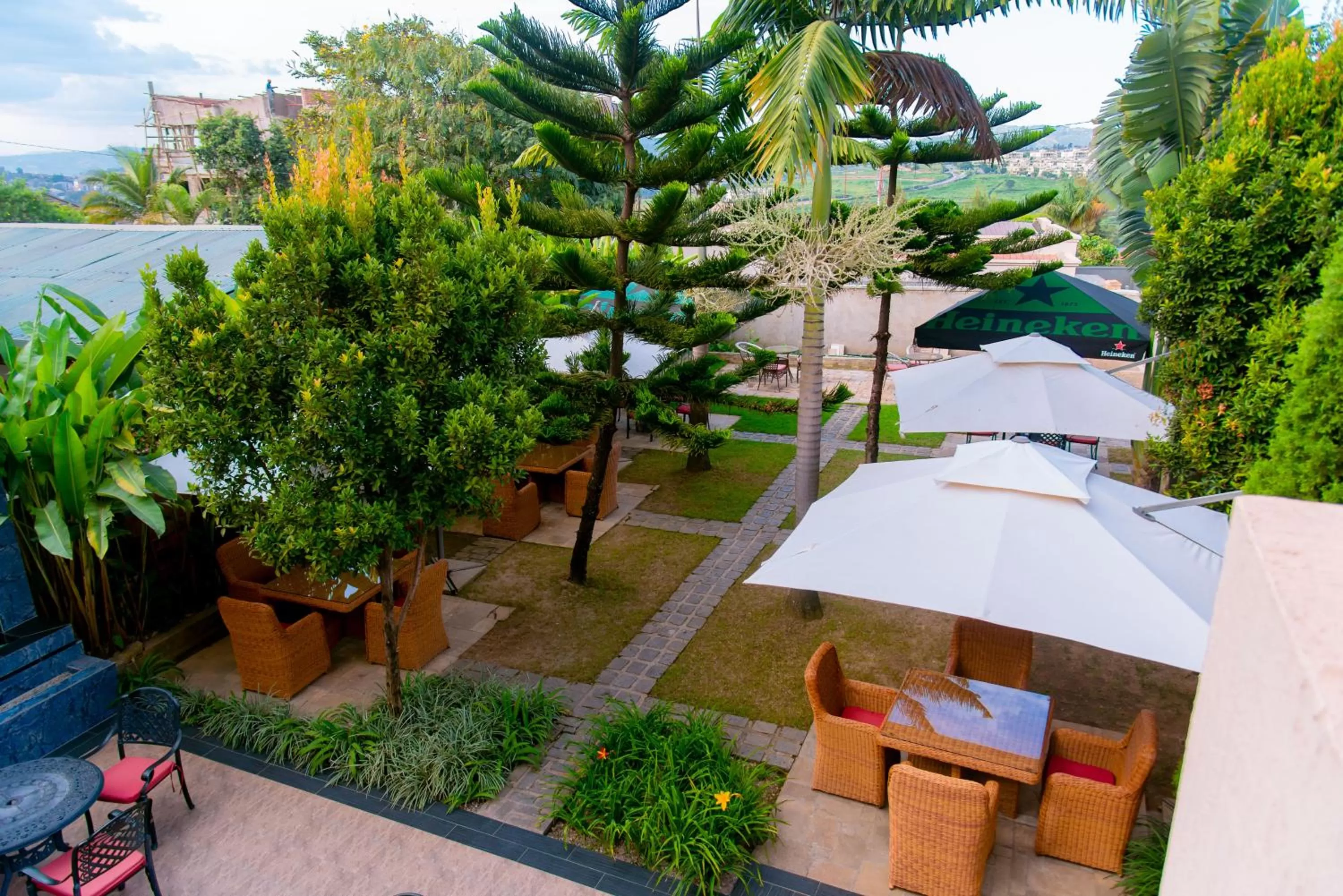 Garden view in Legend Boutique Hotel