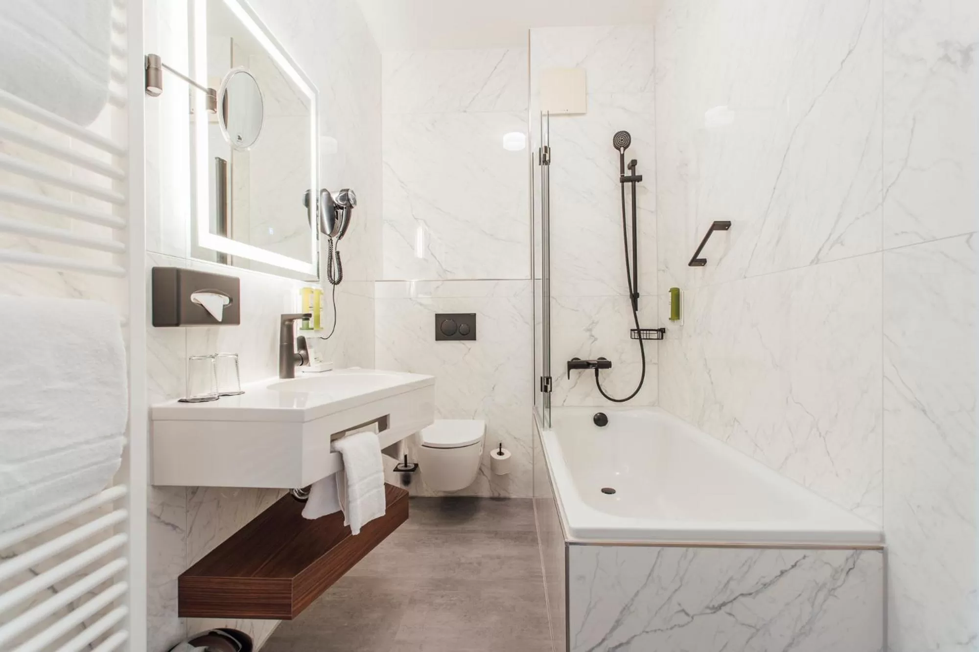 Bathroom in Strandhotel Hohenzollern