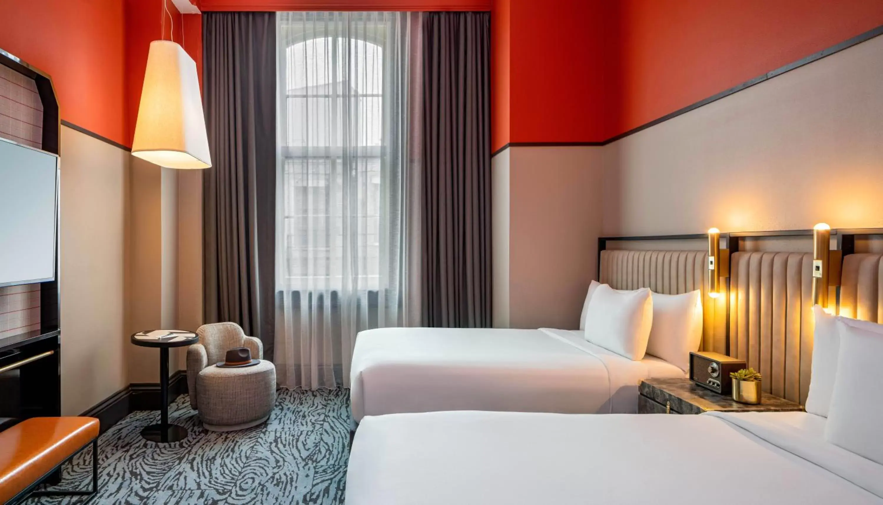 Double Room with Two Double Beds in Pelham Hotel Double Room with Two Double Beds in Pelham Hotel