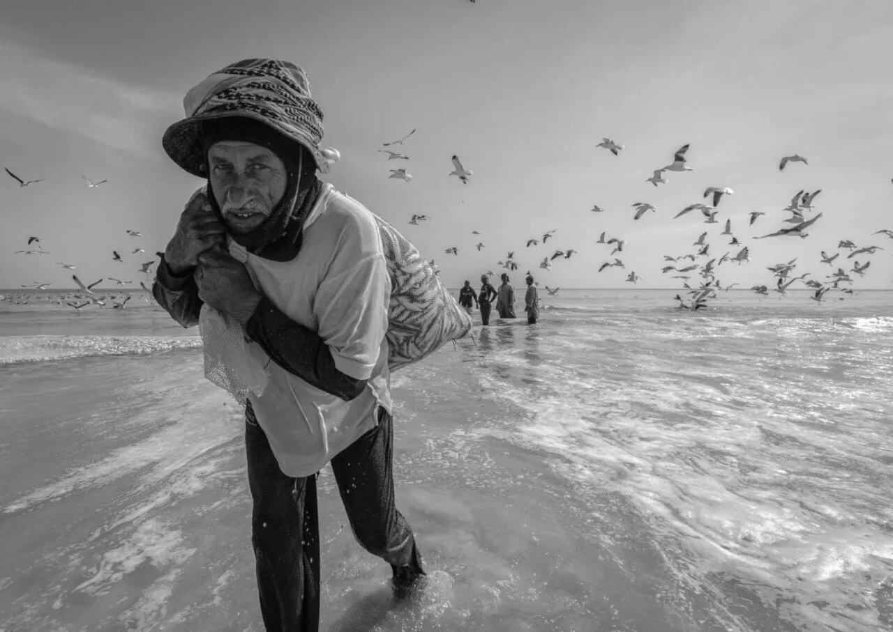 Fishing in Beach Resort Salalah