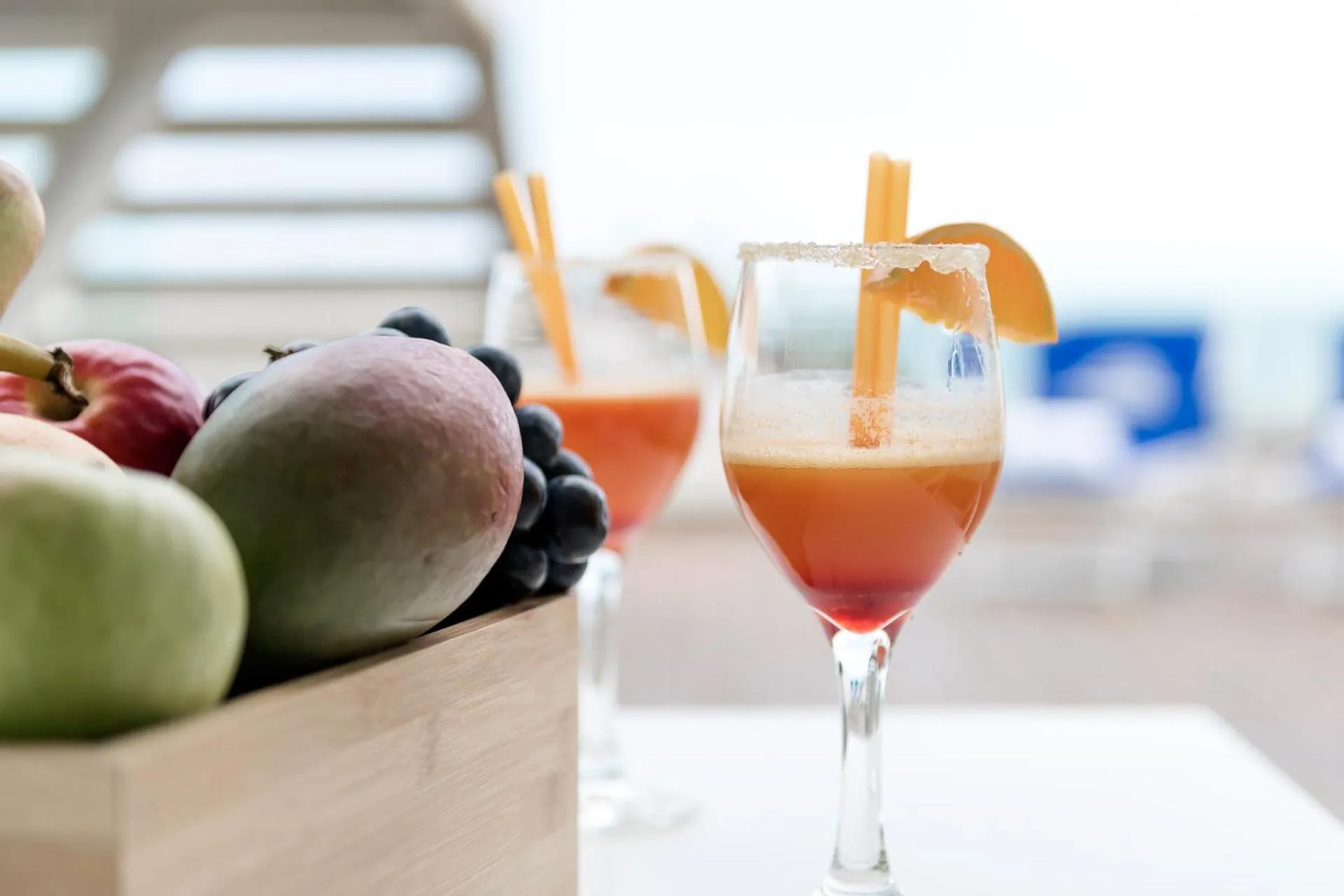 Food and drinks in T-Suite Hotel