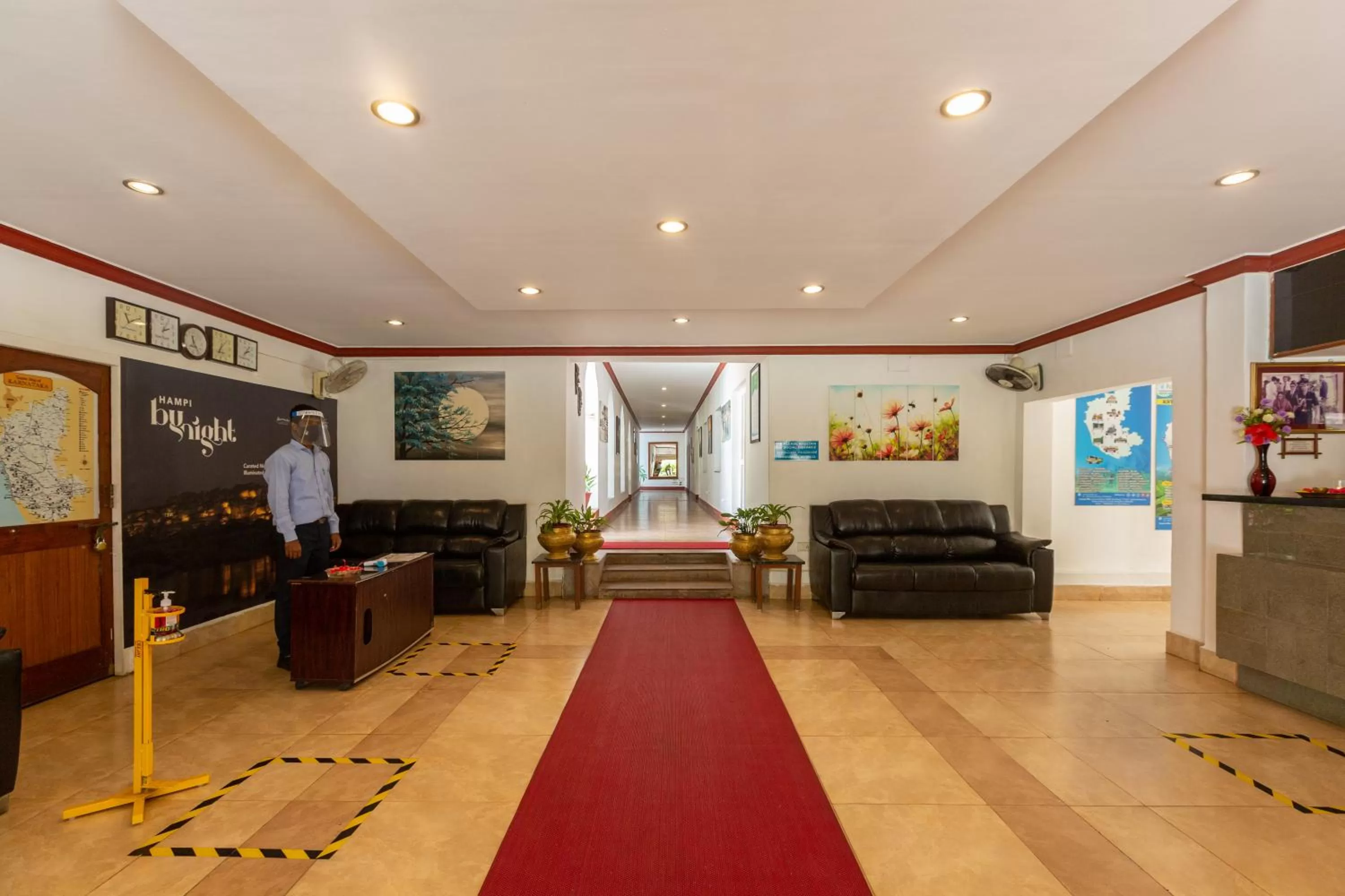 Lobby/Reception in KSTDC Hotel Mayura Bhuvaneshwari Kamalapur