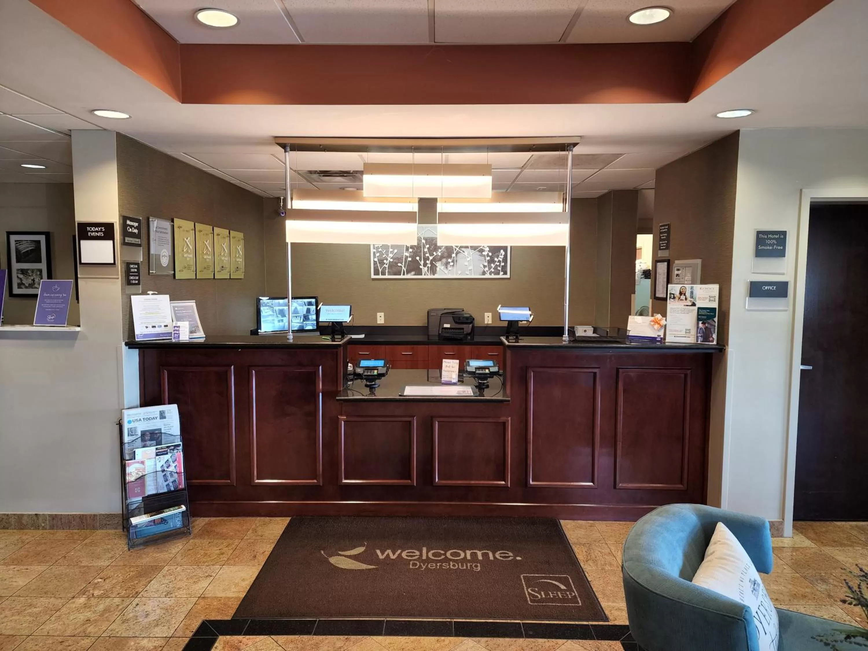 Lobby or reception in Sleep Inn & Suites Dyersburg I-155