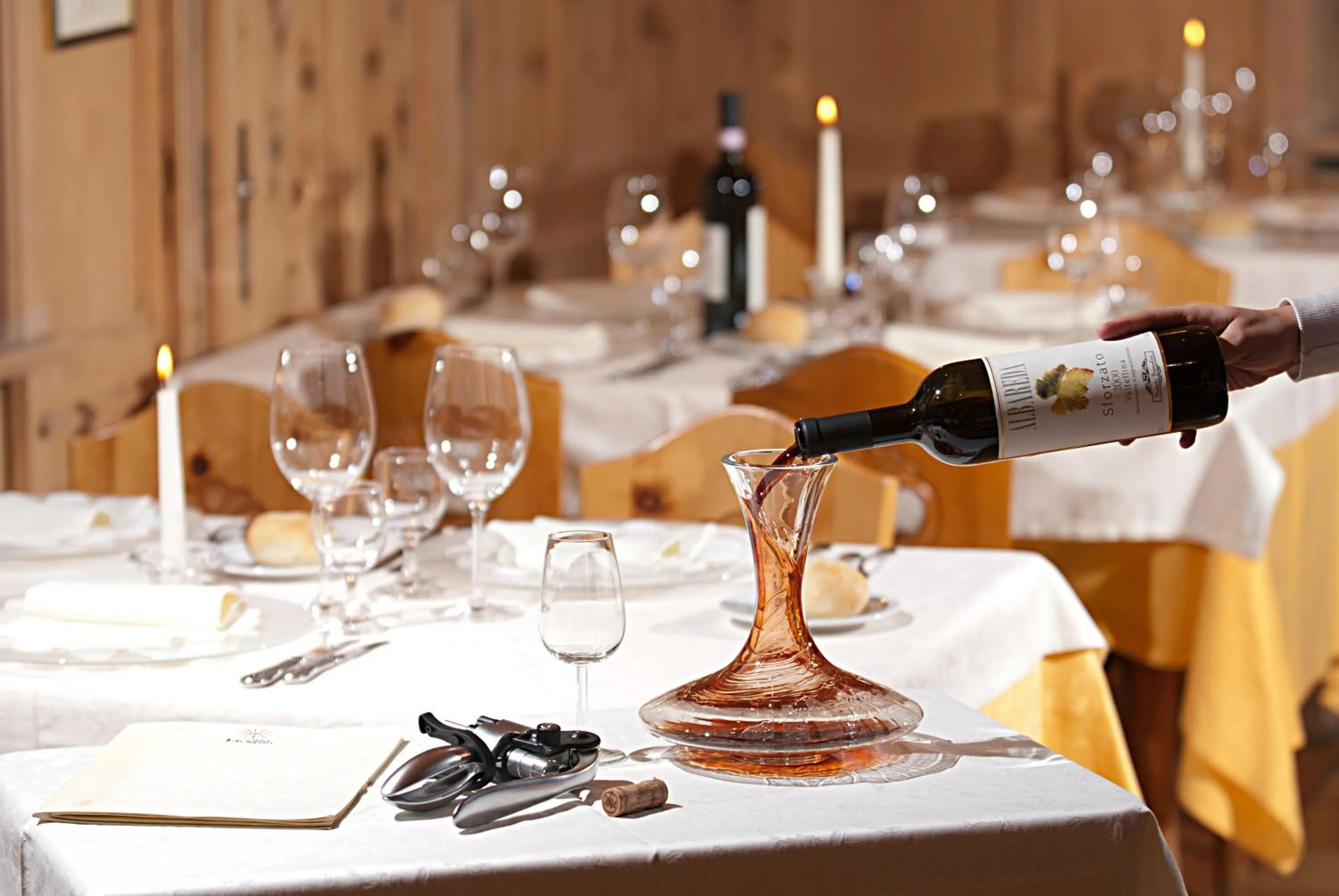 Restaurant/places to eat in Hotel Livigno