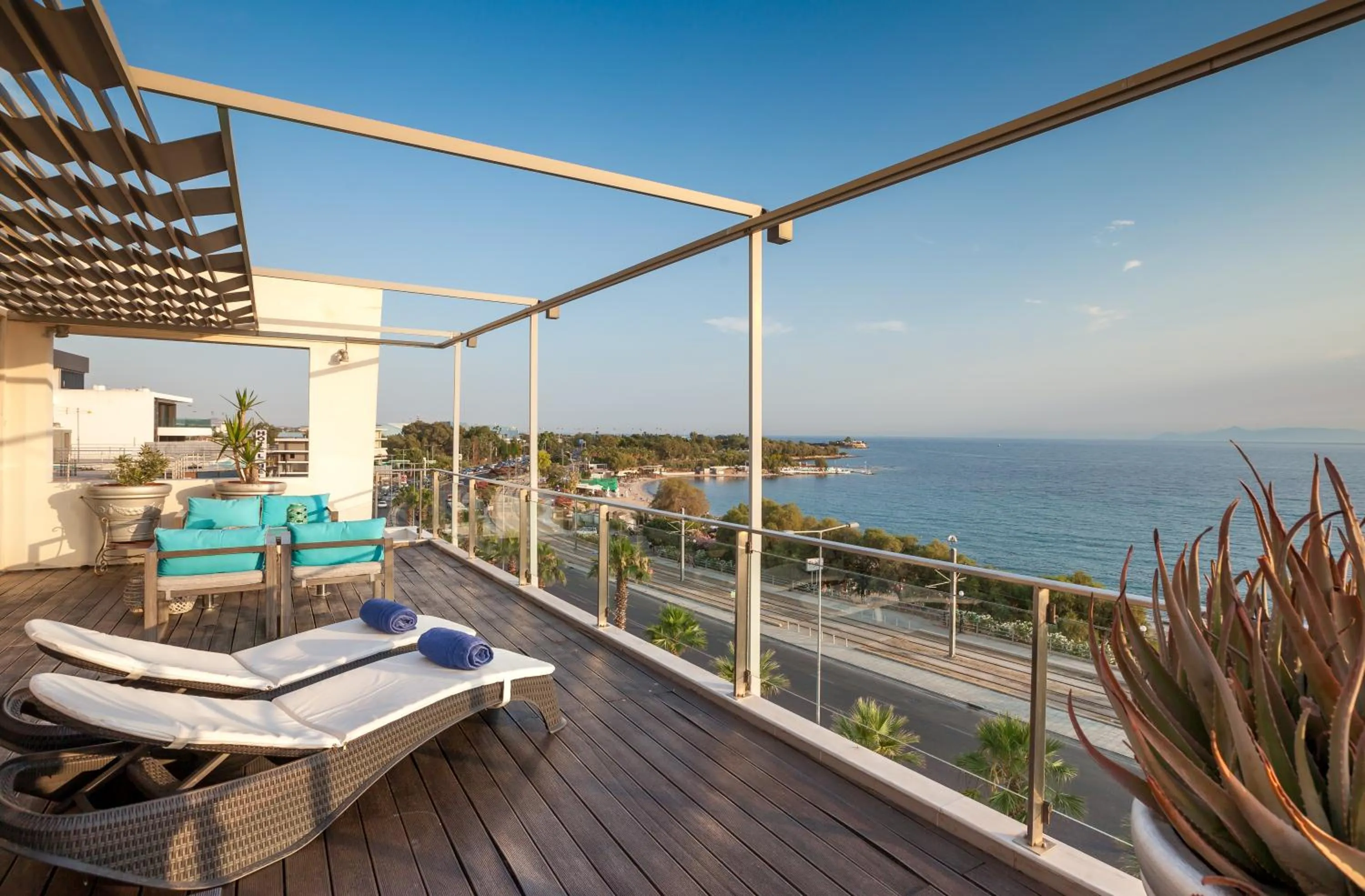 Balcony/Terrace in Tropical Hotel
