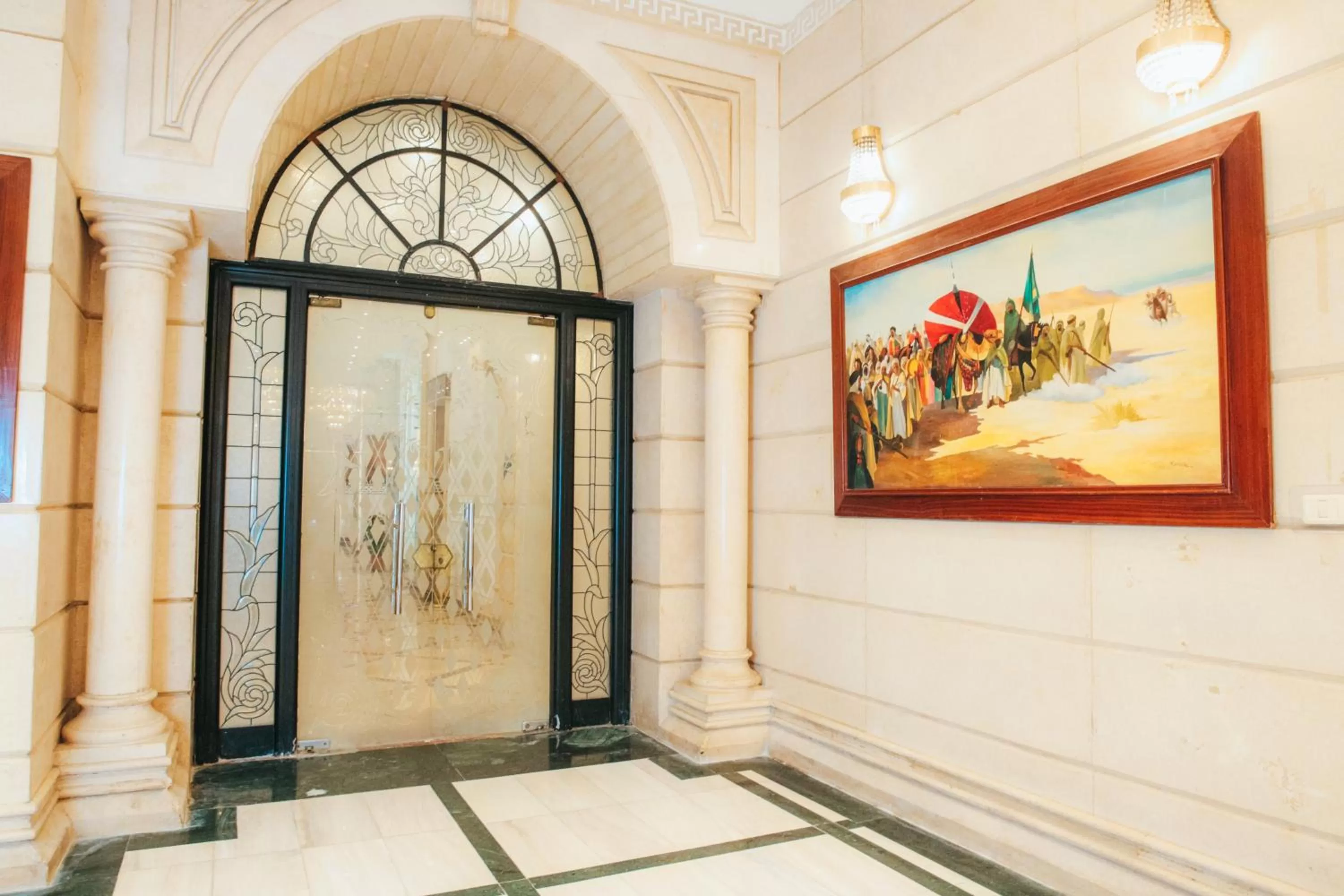 Facade/entrance in Aracan Portsaid