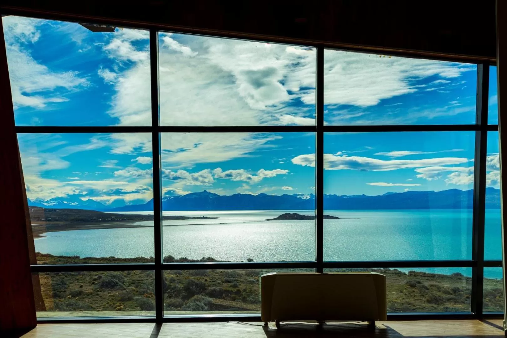 Lake view in Design Suites Calafate