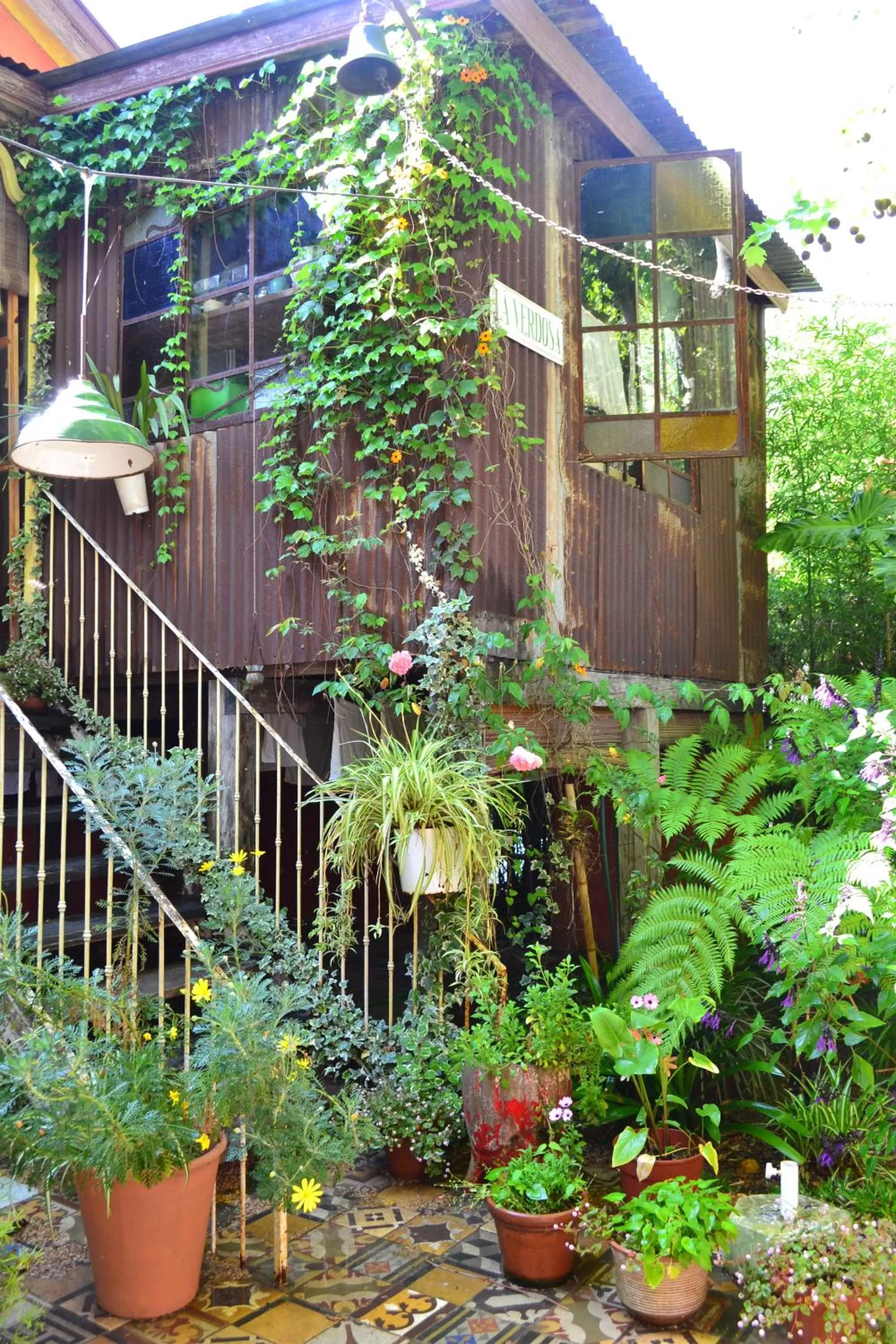 Patio, Property Building in La Verdosa