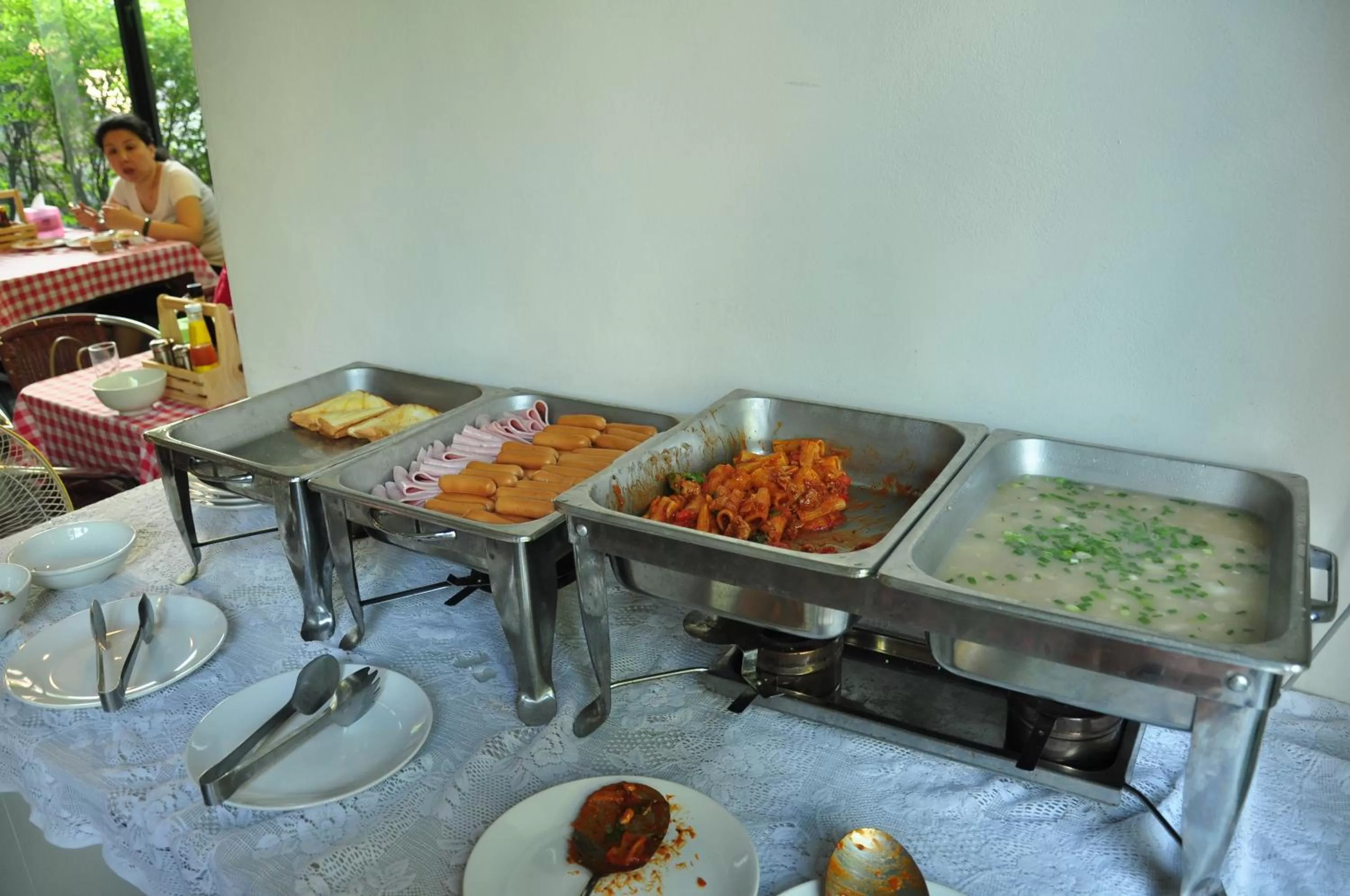 Buffet breakfast in Sabye Bangkok