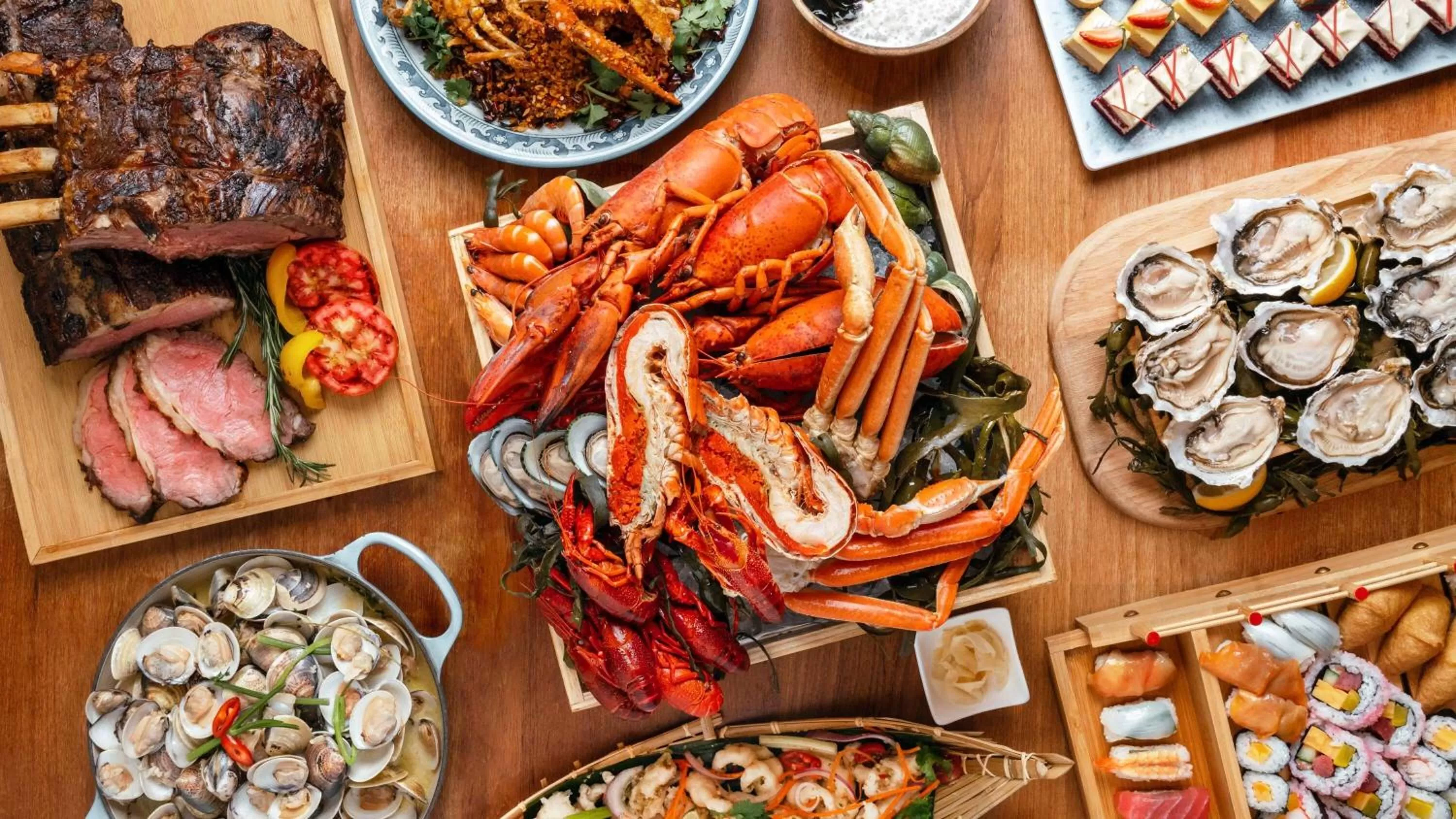 Restaurant/places to eat in The Langham Hong Kong