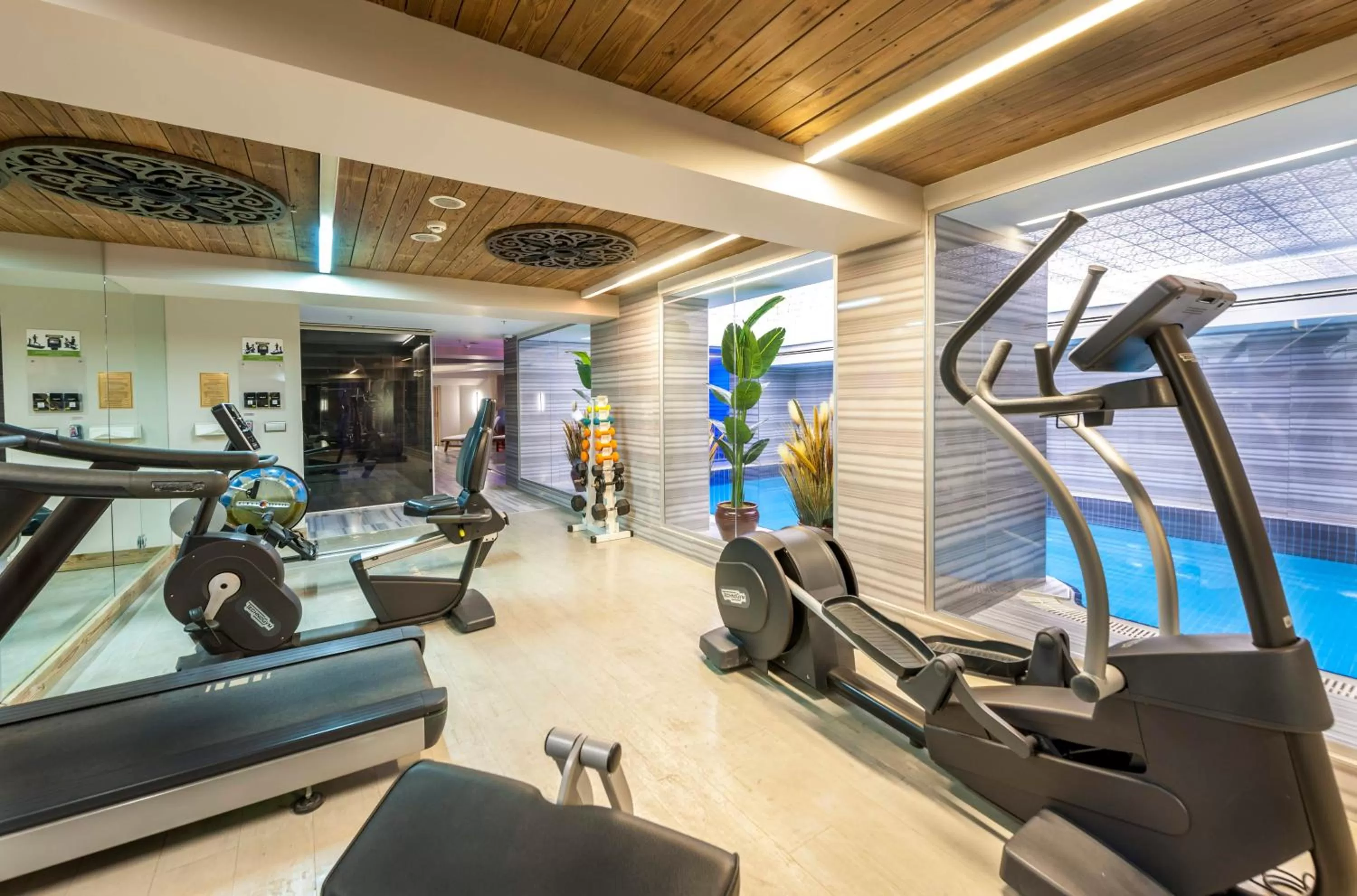 Fitness centre/facilities in Hotel Yasmak Sultan