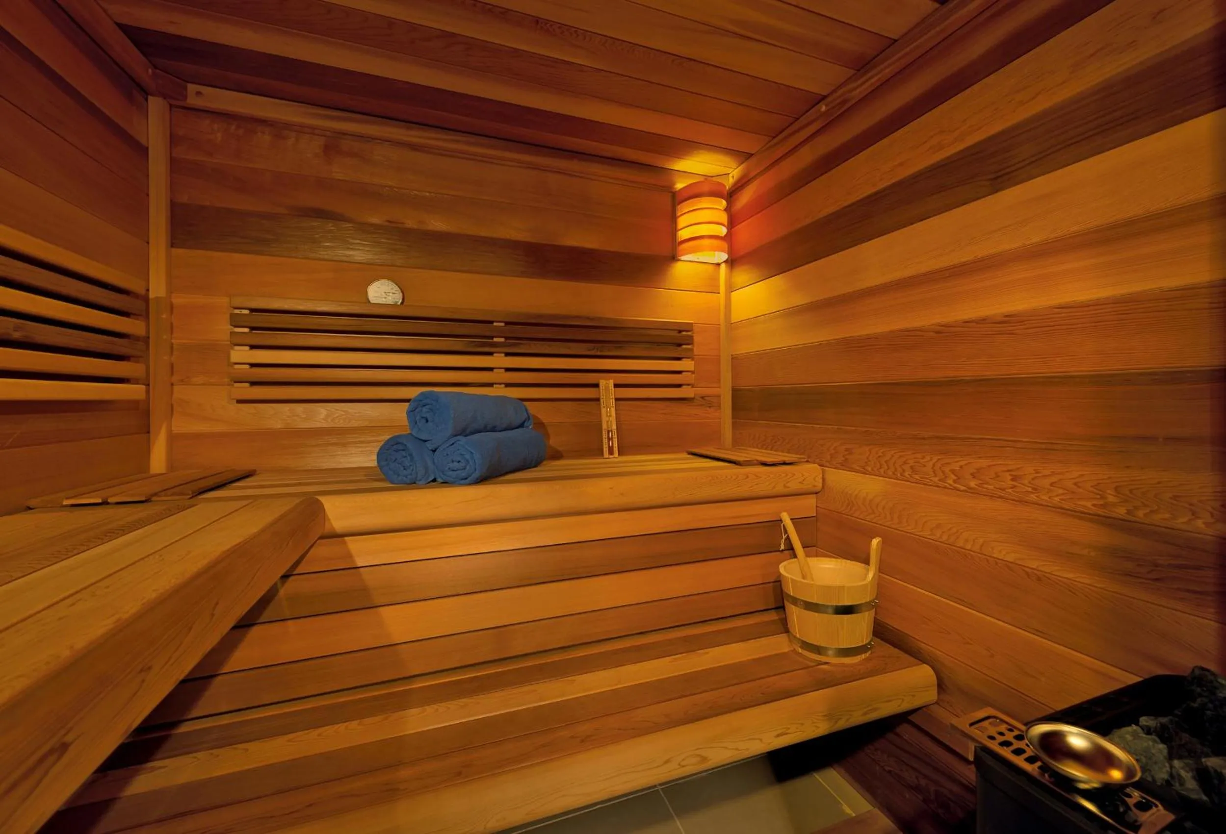 Sauna in Kriti Beach Hotel