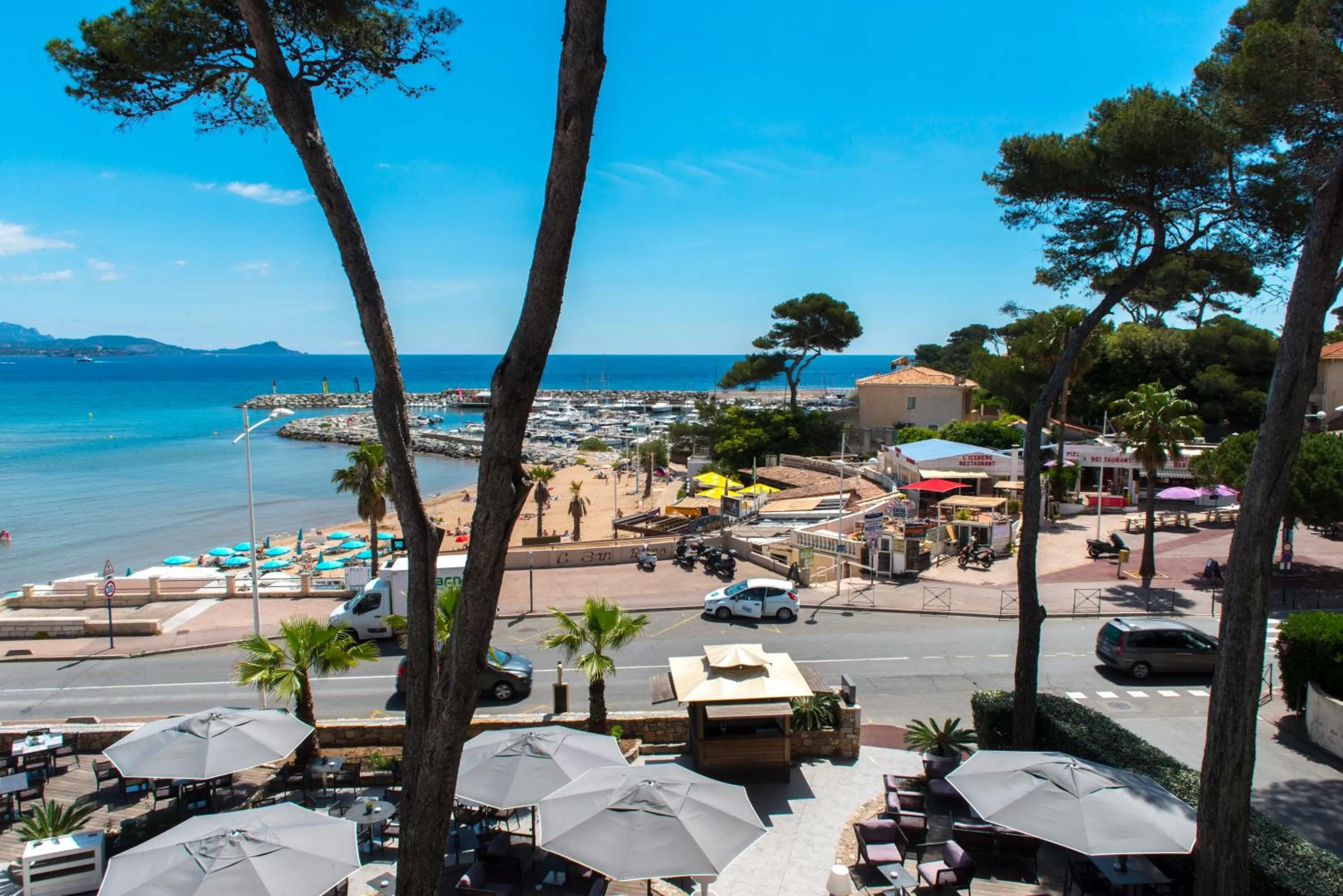 Sea view in Van der Valk Hotel Saint-Aygulf