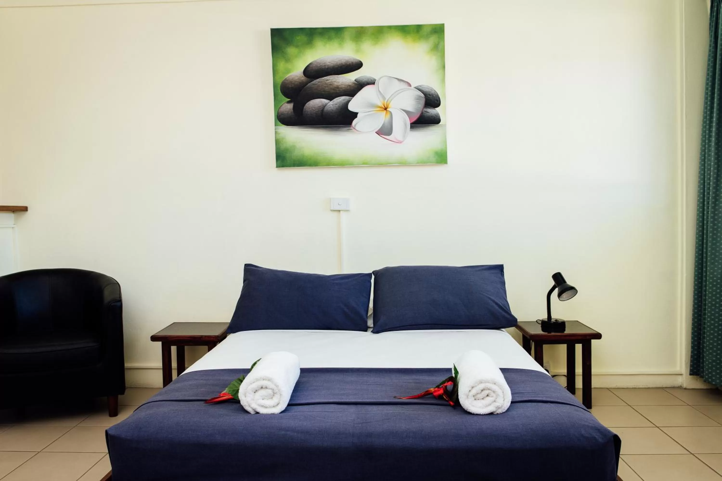 Bed in Kaiviti Motel