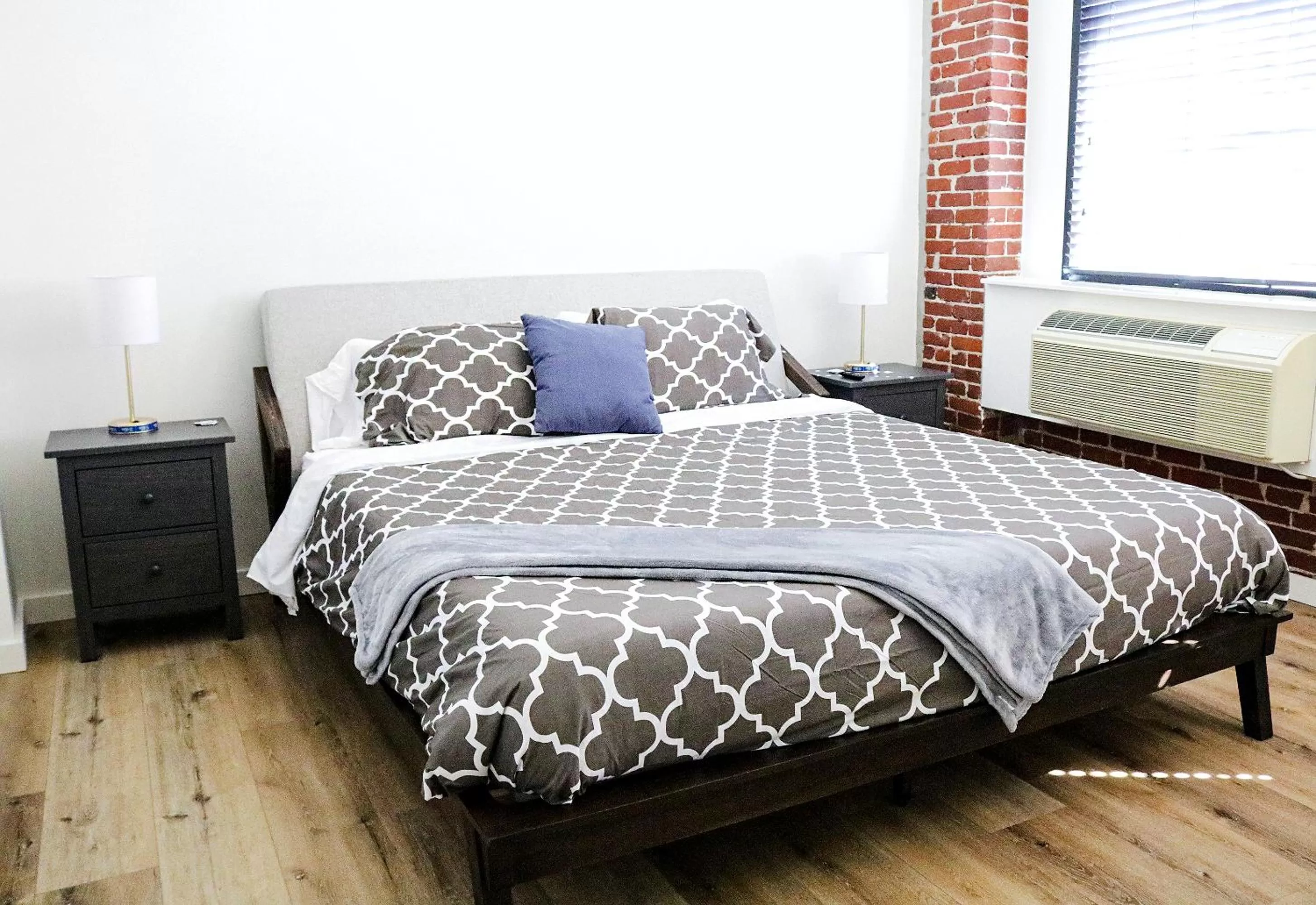 Bed in The Haas Suites