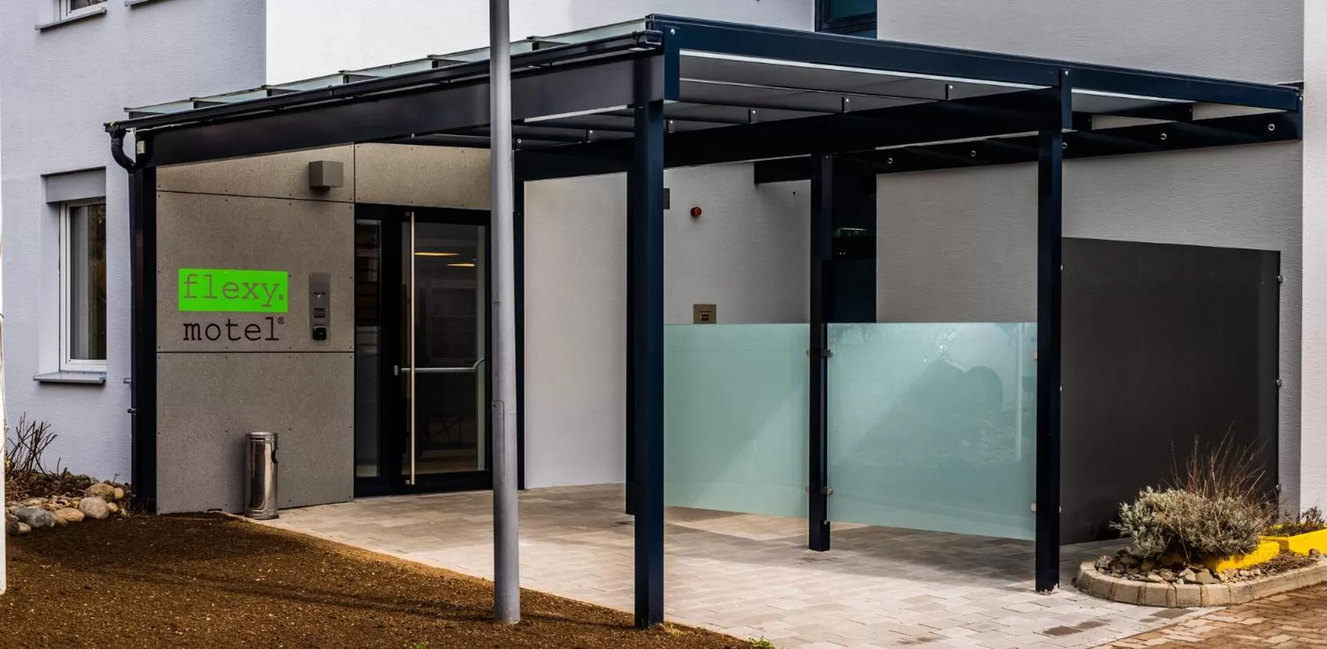 Facade/entrance in flexymotel Spielberg