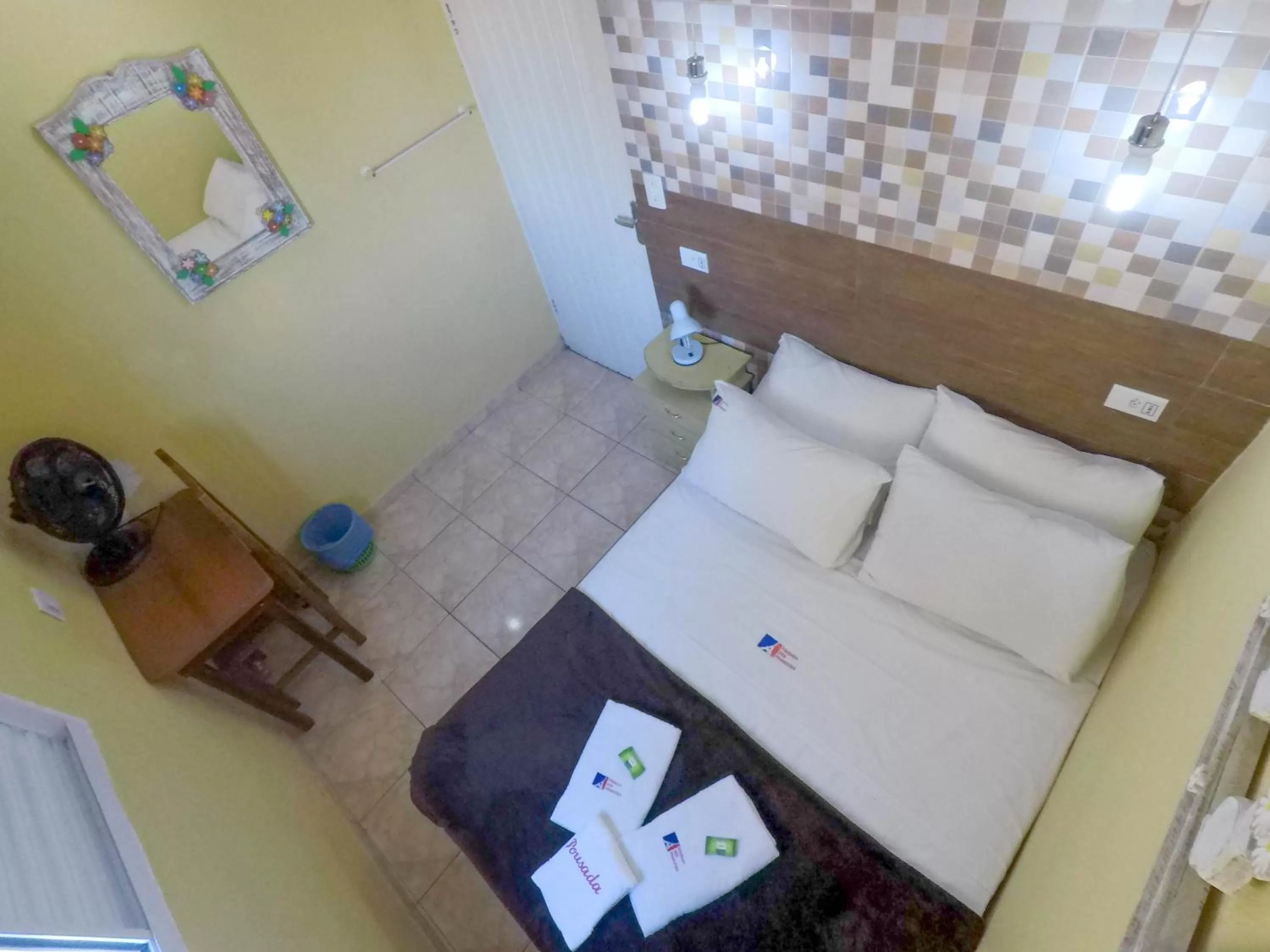 Bed in Pousada dos Franceses