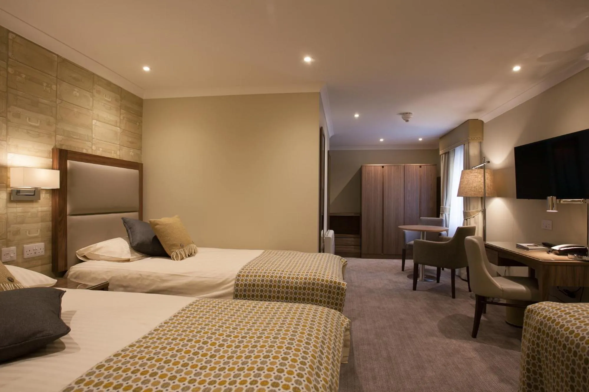 Bed in Cruachan Hotel