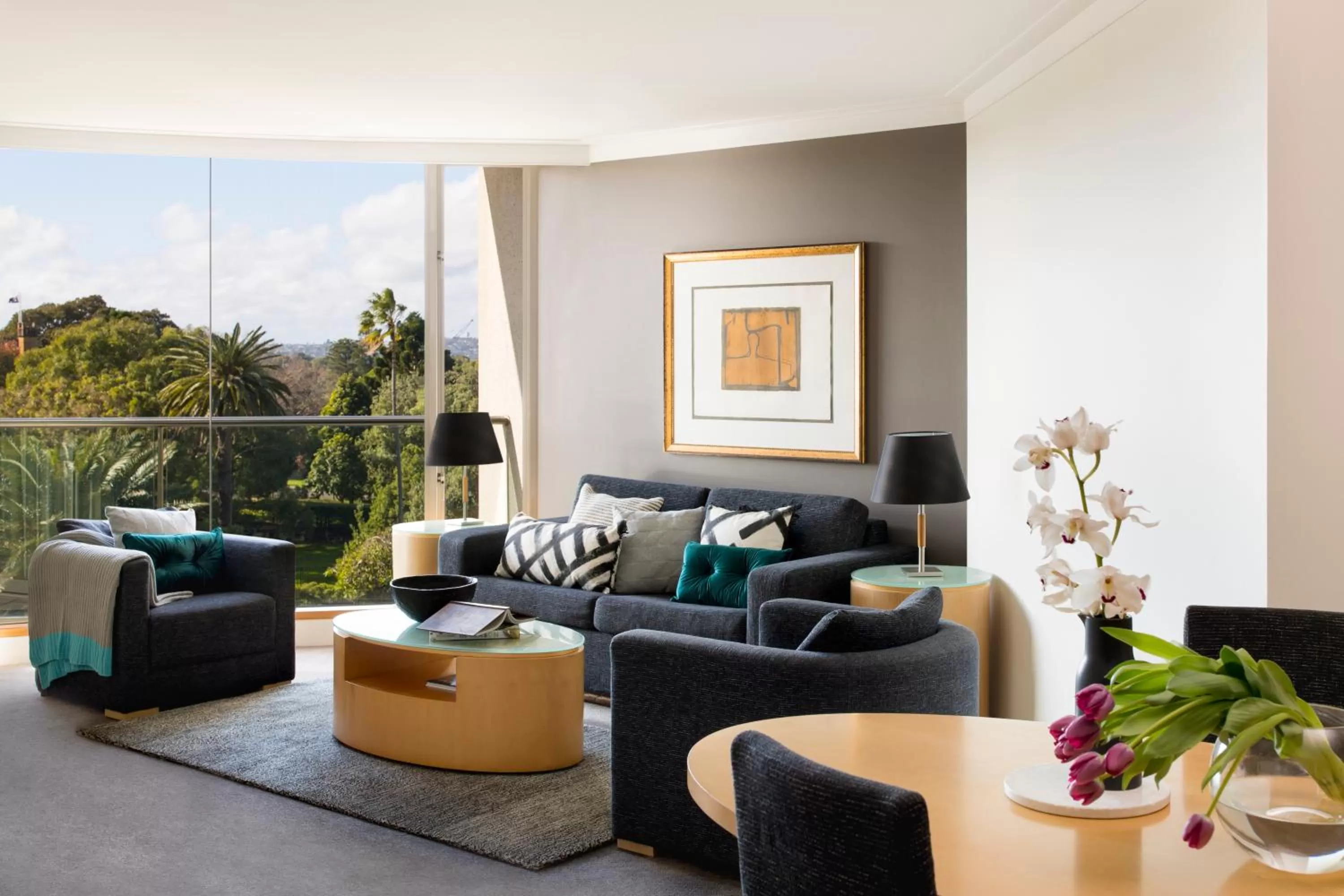 Living room in Pullman Quay Grand Sydney Harbour