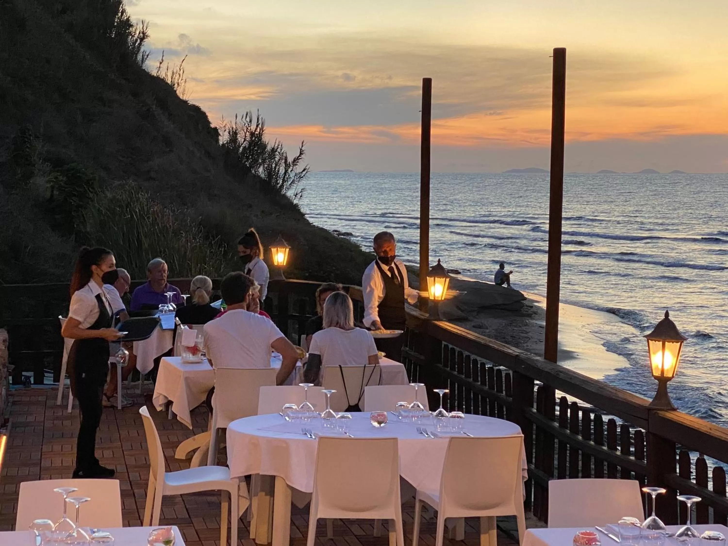 Restaurant/places to eat in La Locanda del Mare