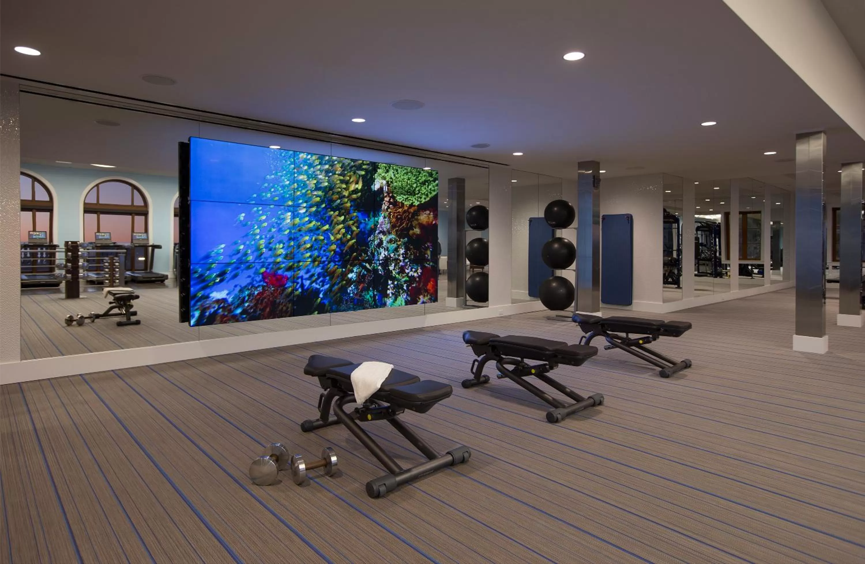 Fitness centre/facilities in The Breakers Palm Beach