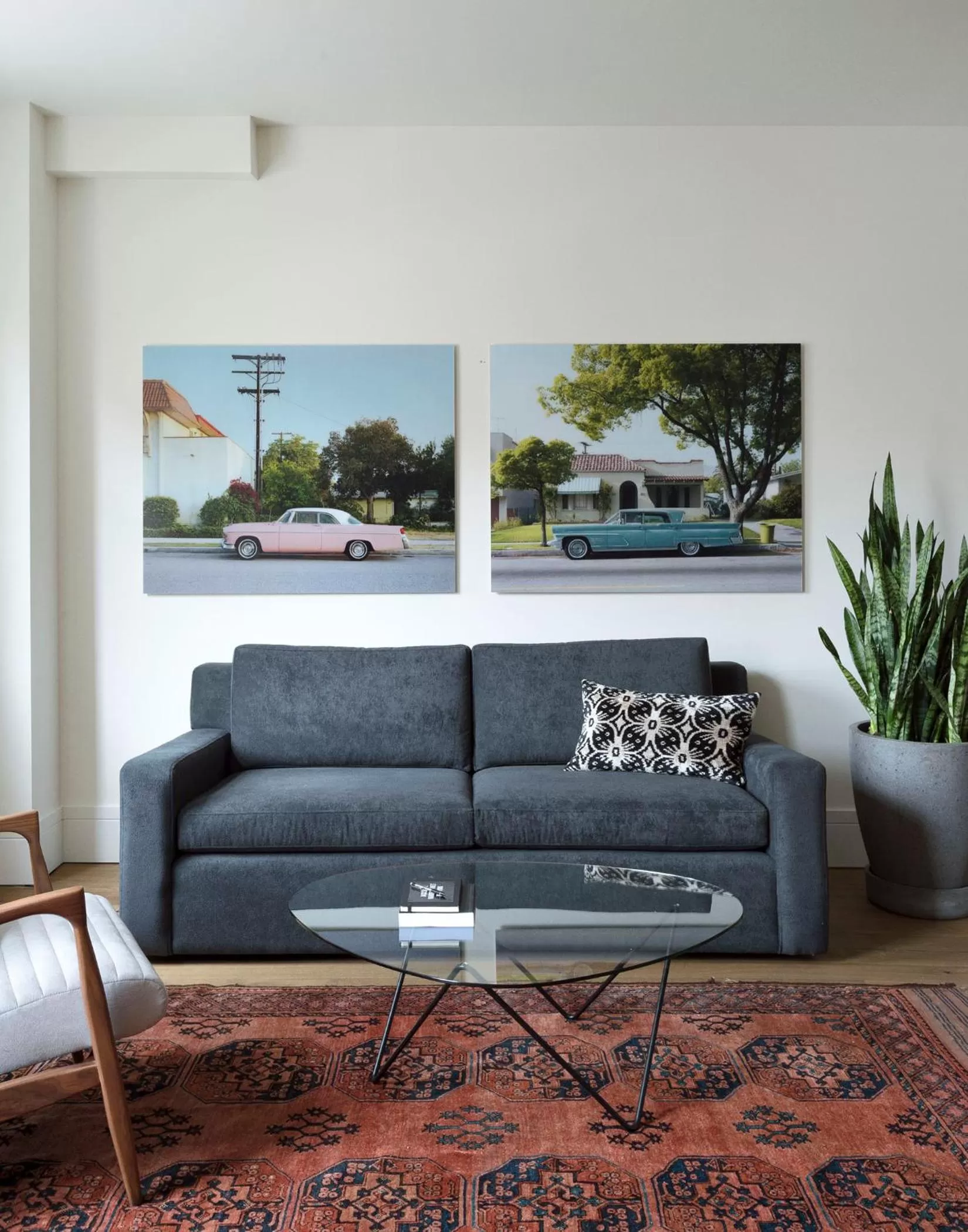 Living room in ROOST Midtown