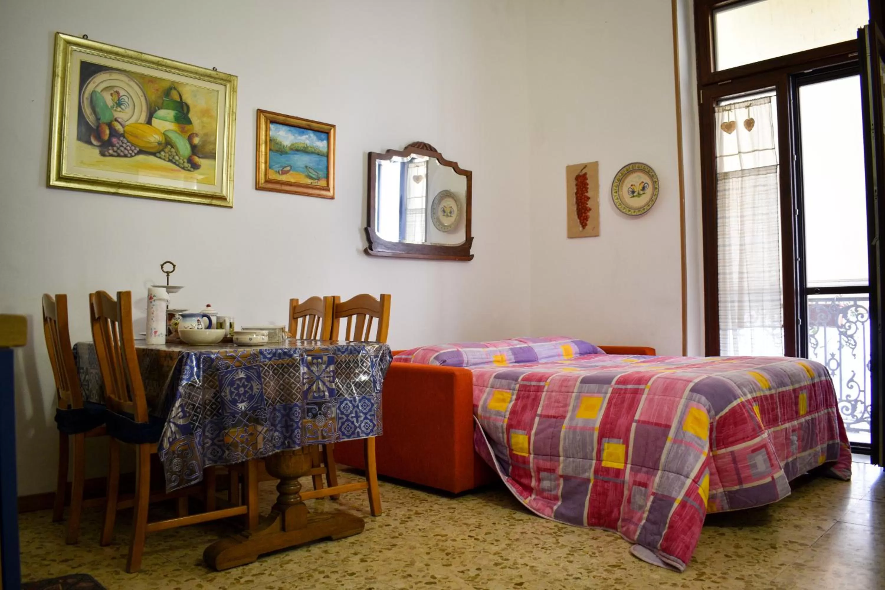 Bed in Bed & Breakfast Mare Nostrum