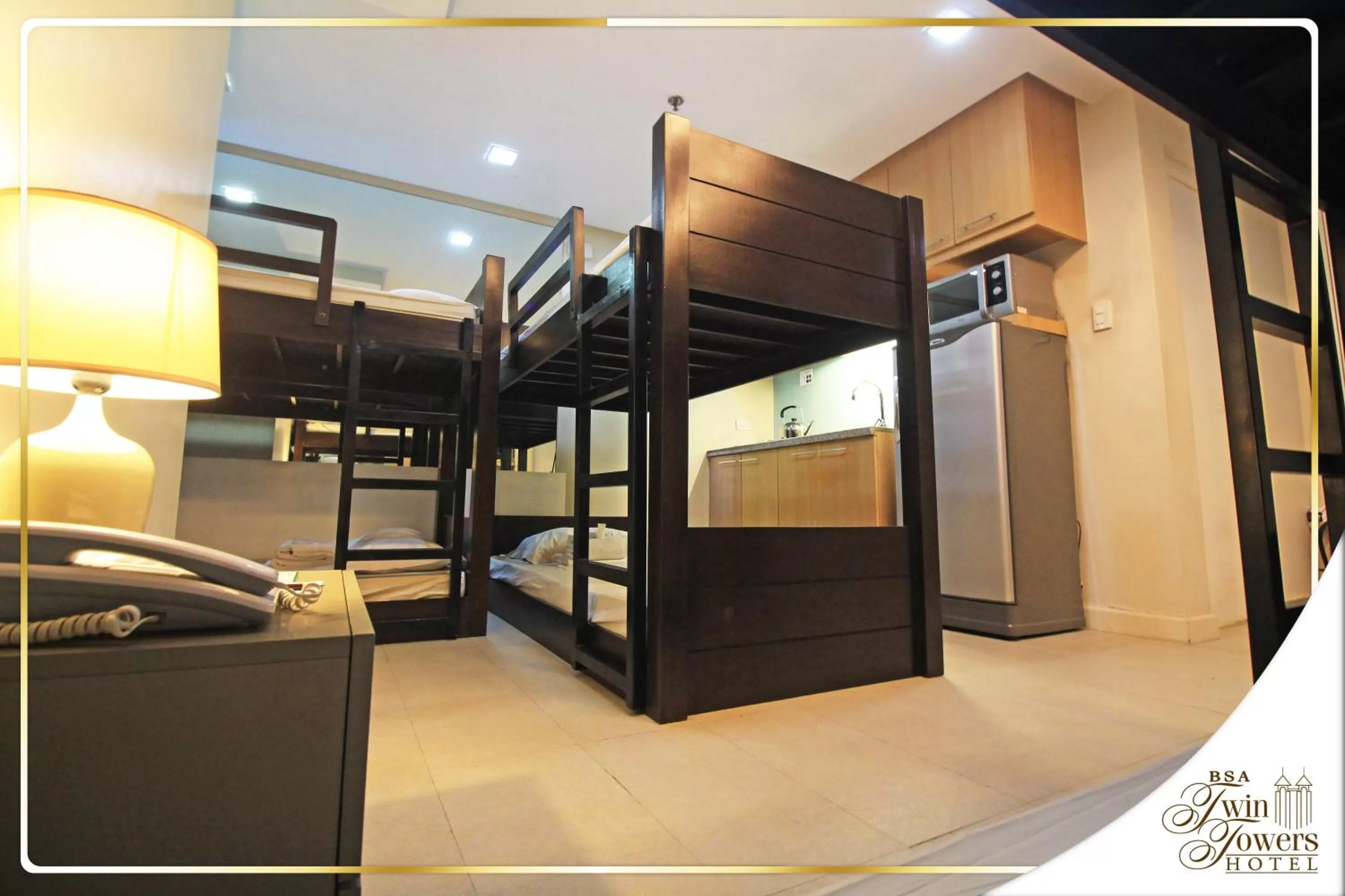 Bed in BSA Twin Towers