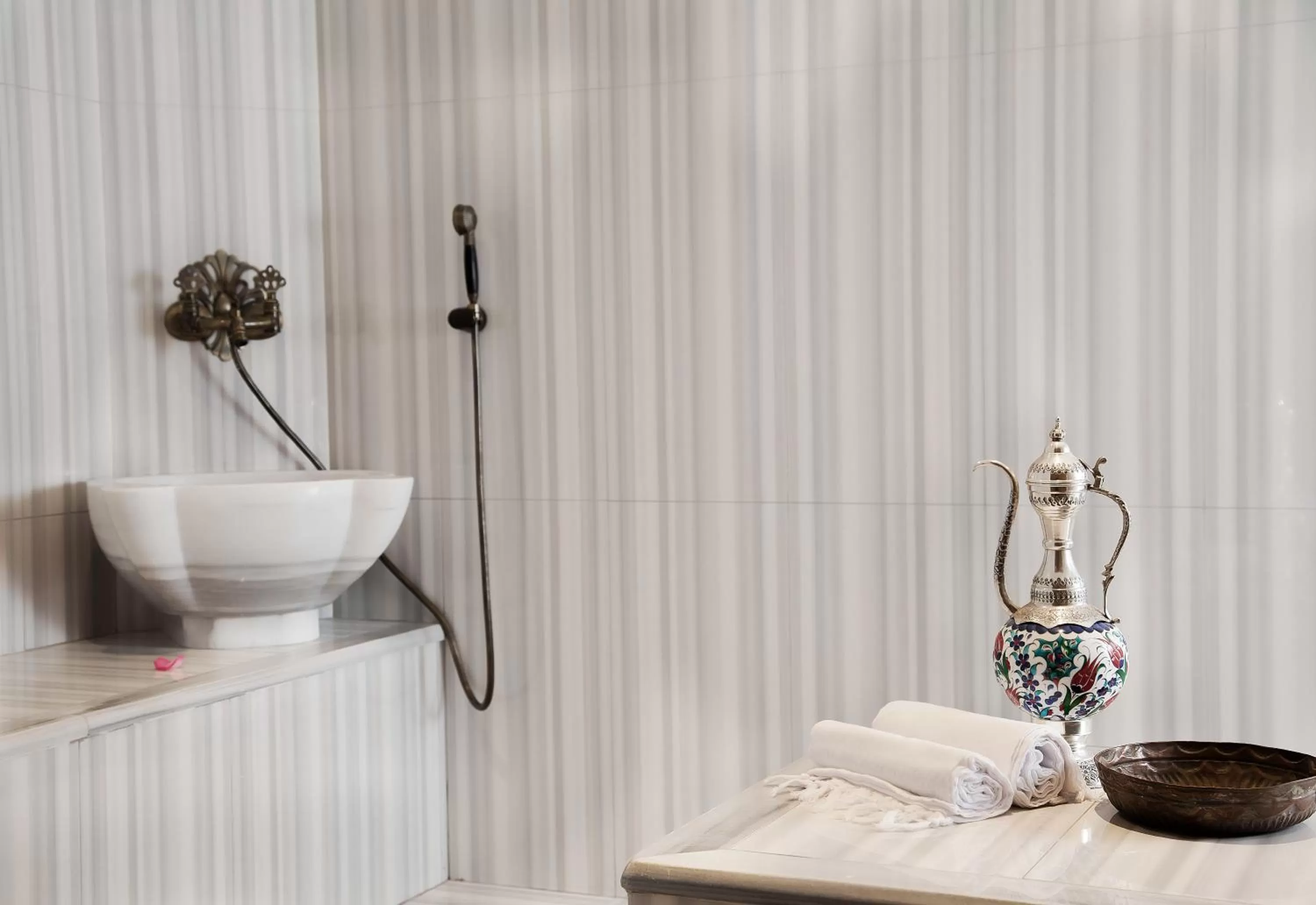 Hot Spring Bath in Divan Erbil Hotel