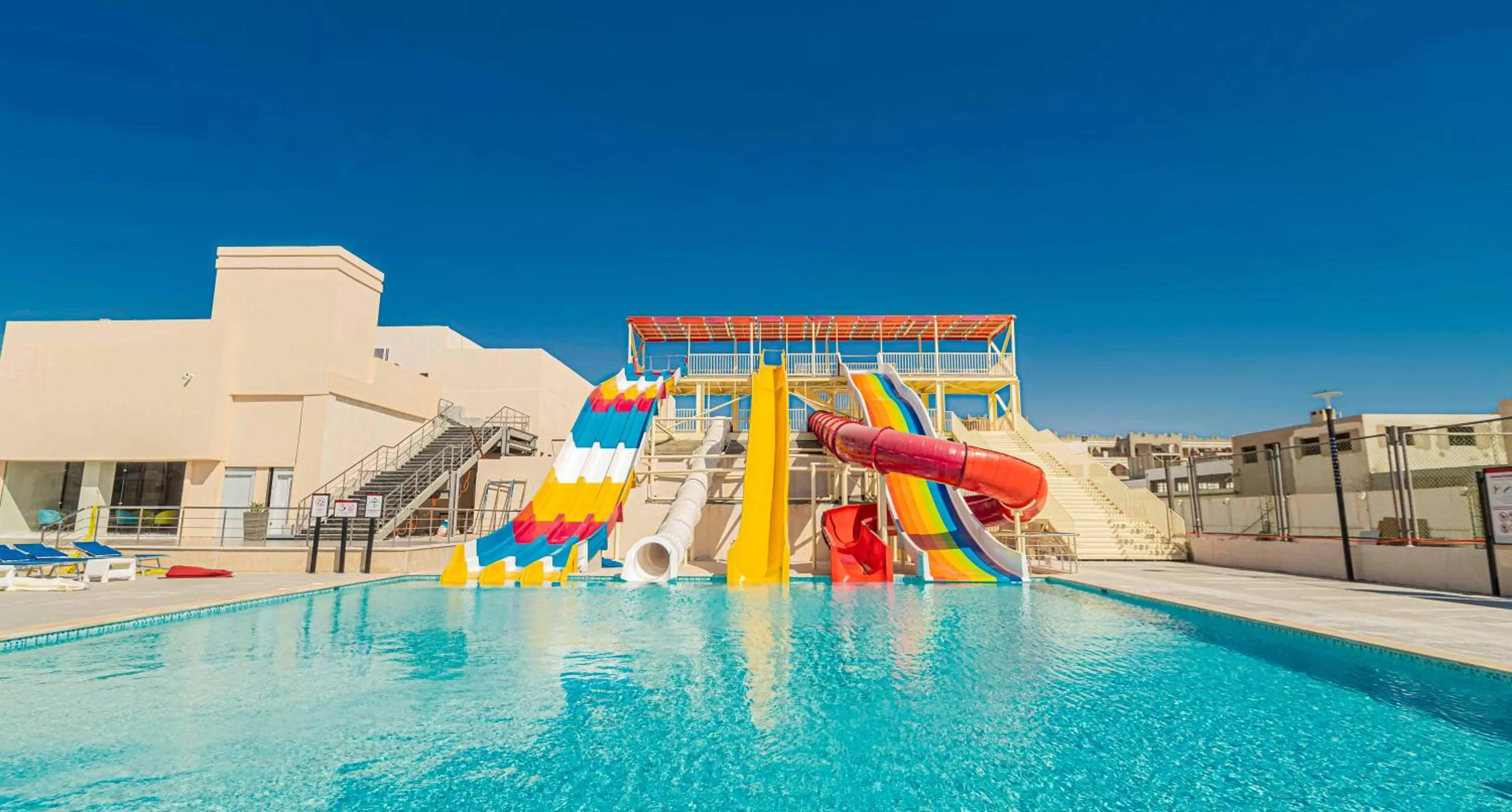 Aqua park in Amarina Abu Soma Resort & Aquapark