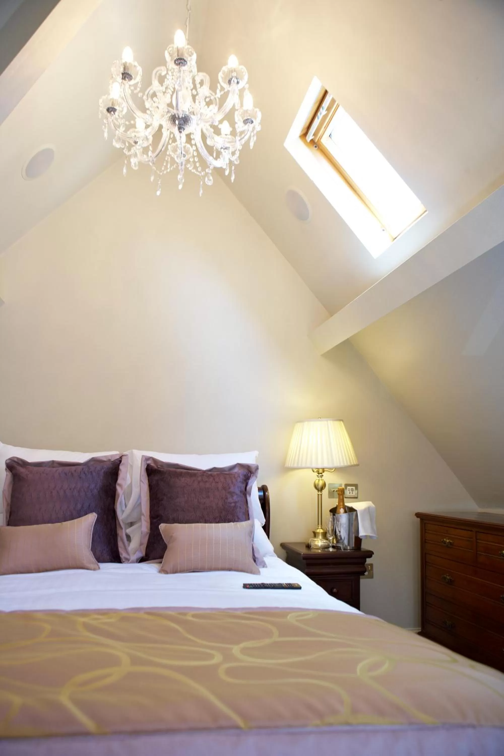 Bed in The Villa Country House Hotel