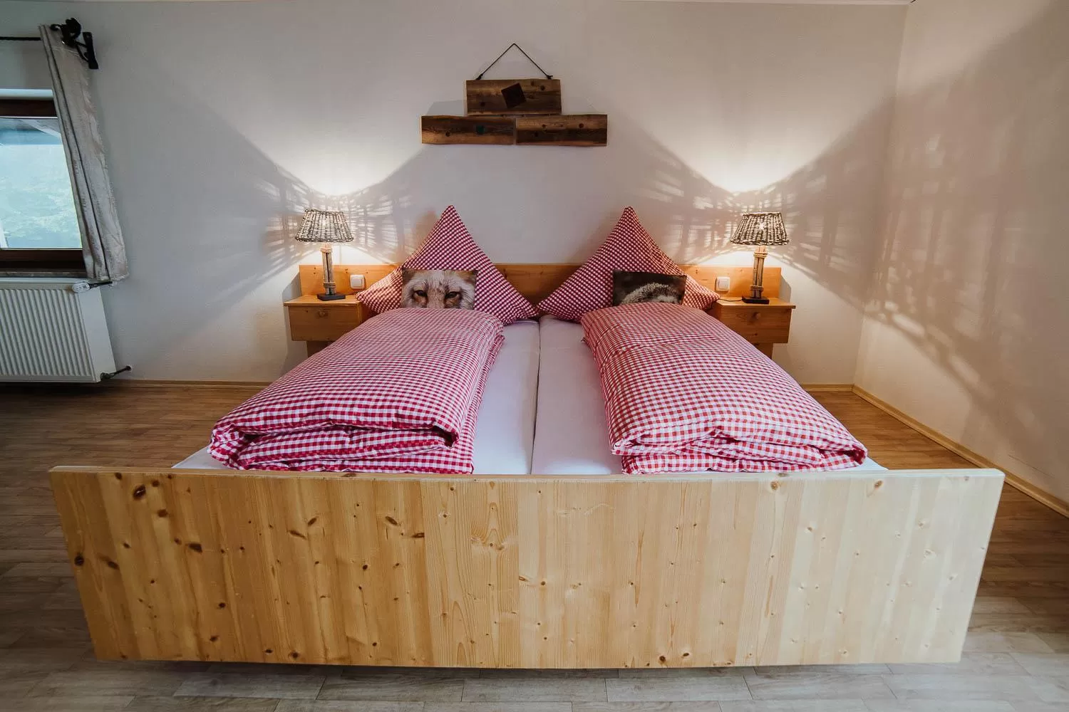 Bed in Berggasthof Hochpröller