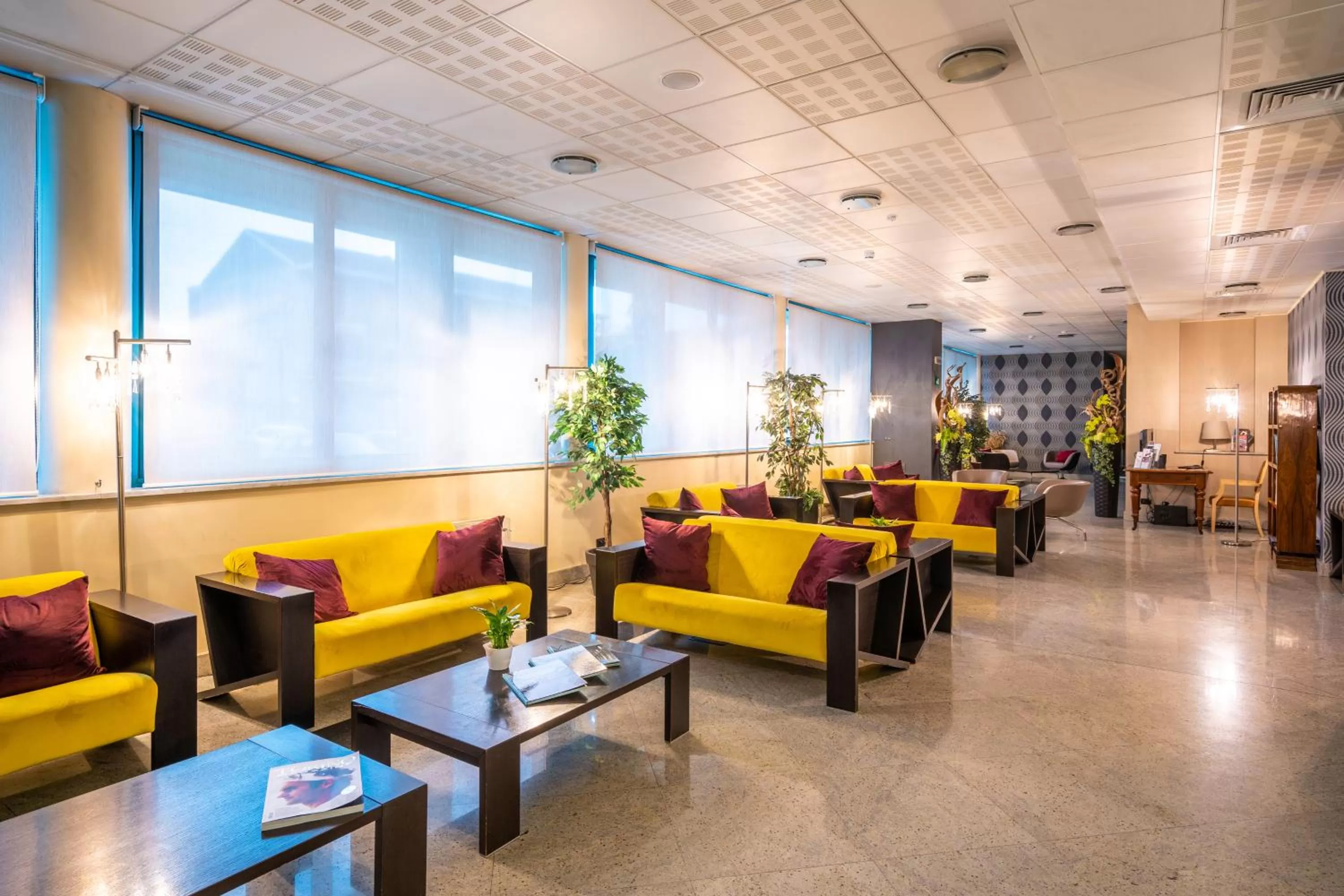 Lobby or reception in Hotel Parisi