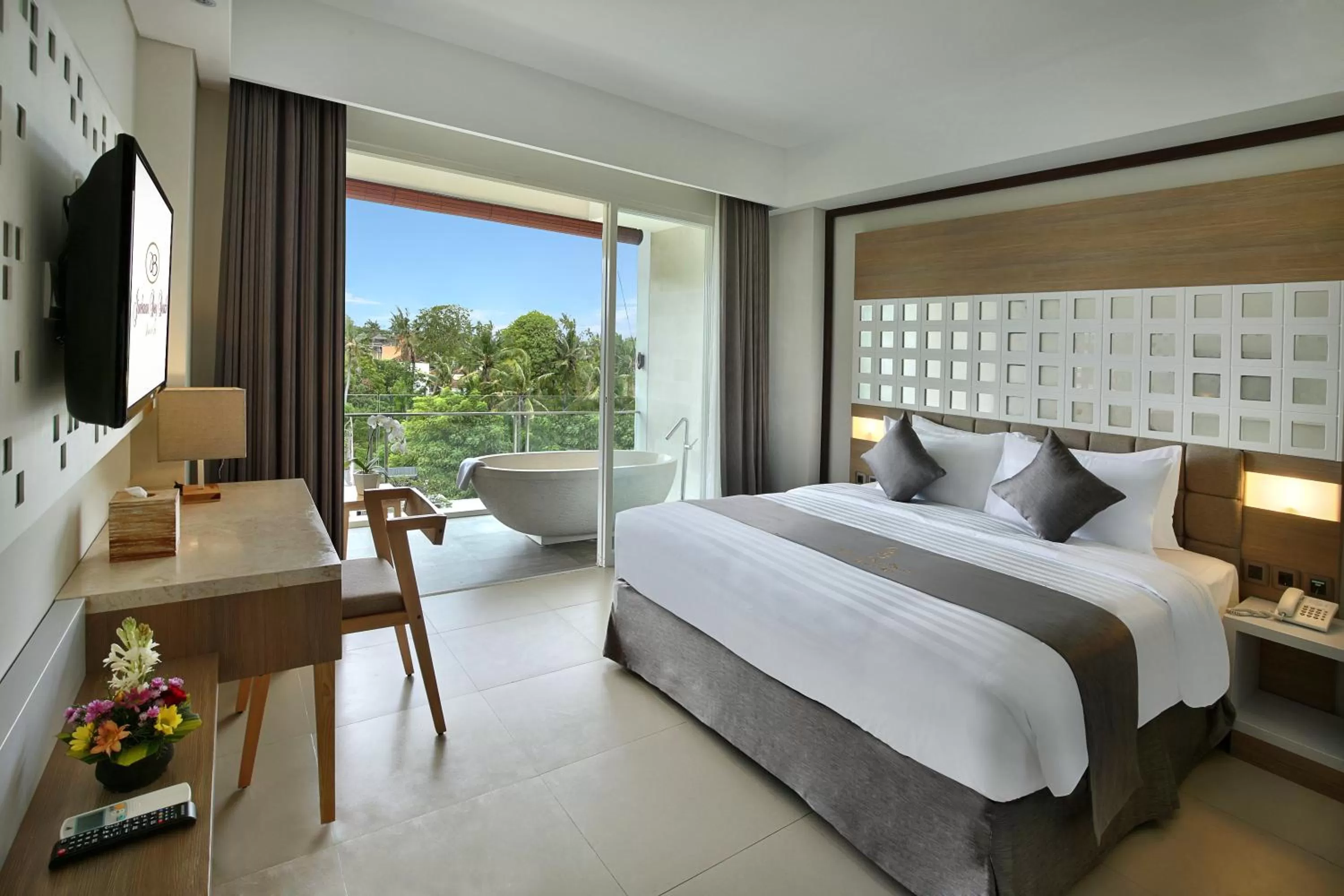 Bedroom, Bed in Jimbaran Bay Beach Resort and Spa by Prabhu
