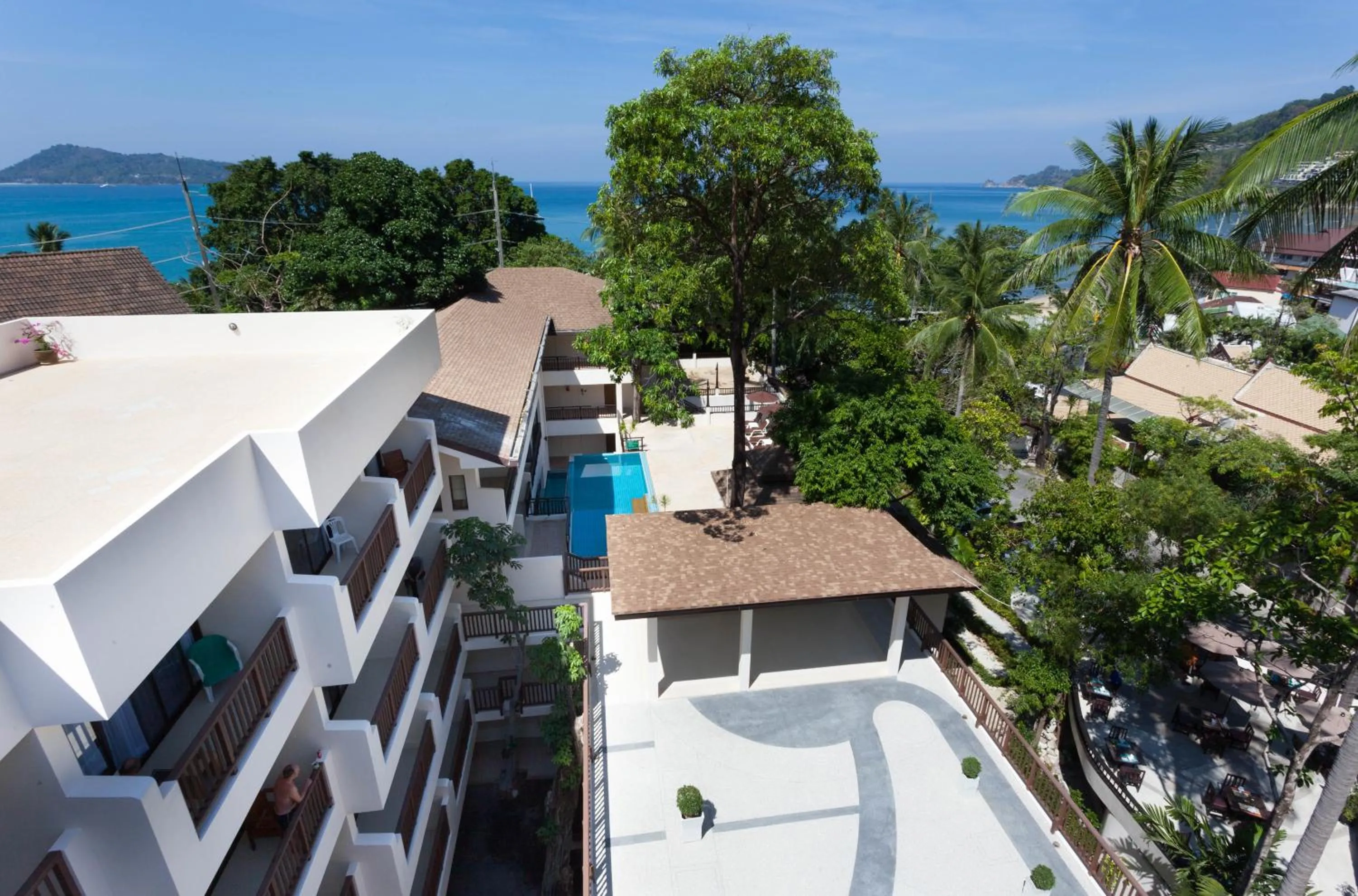 Property building in Patong Lodge Hotel - Thailand's Green Hotel Plus
