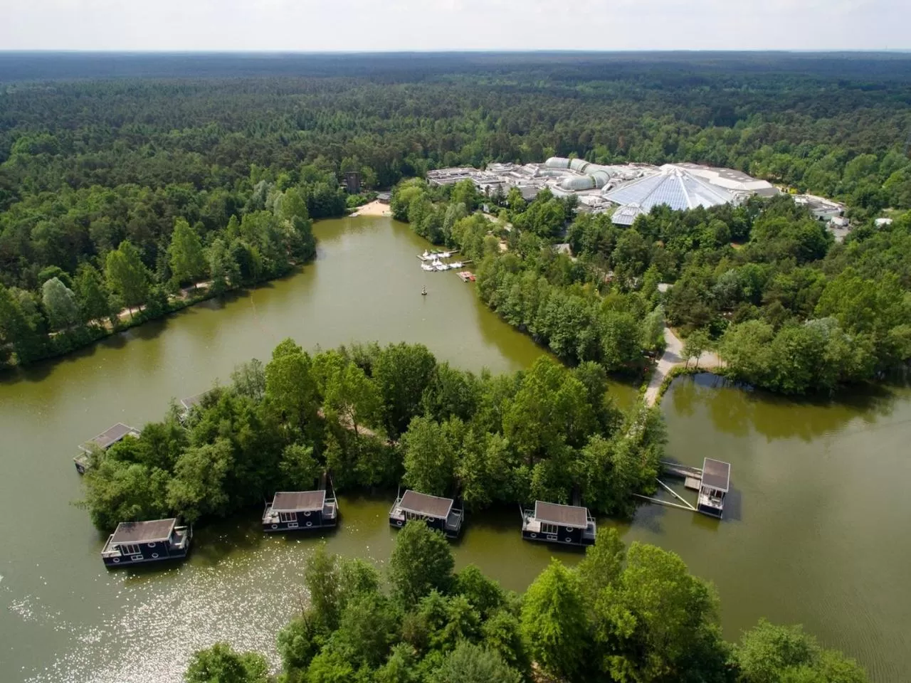 Bird's eye view in Hotel Bispinger Heide by Center Parcs