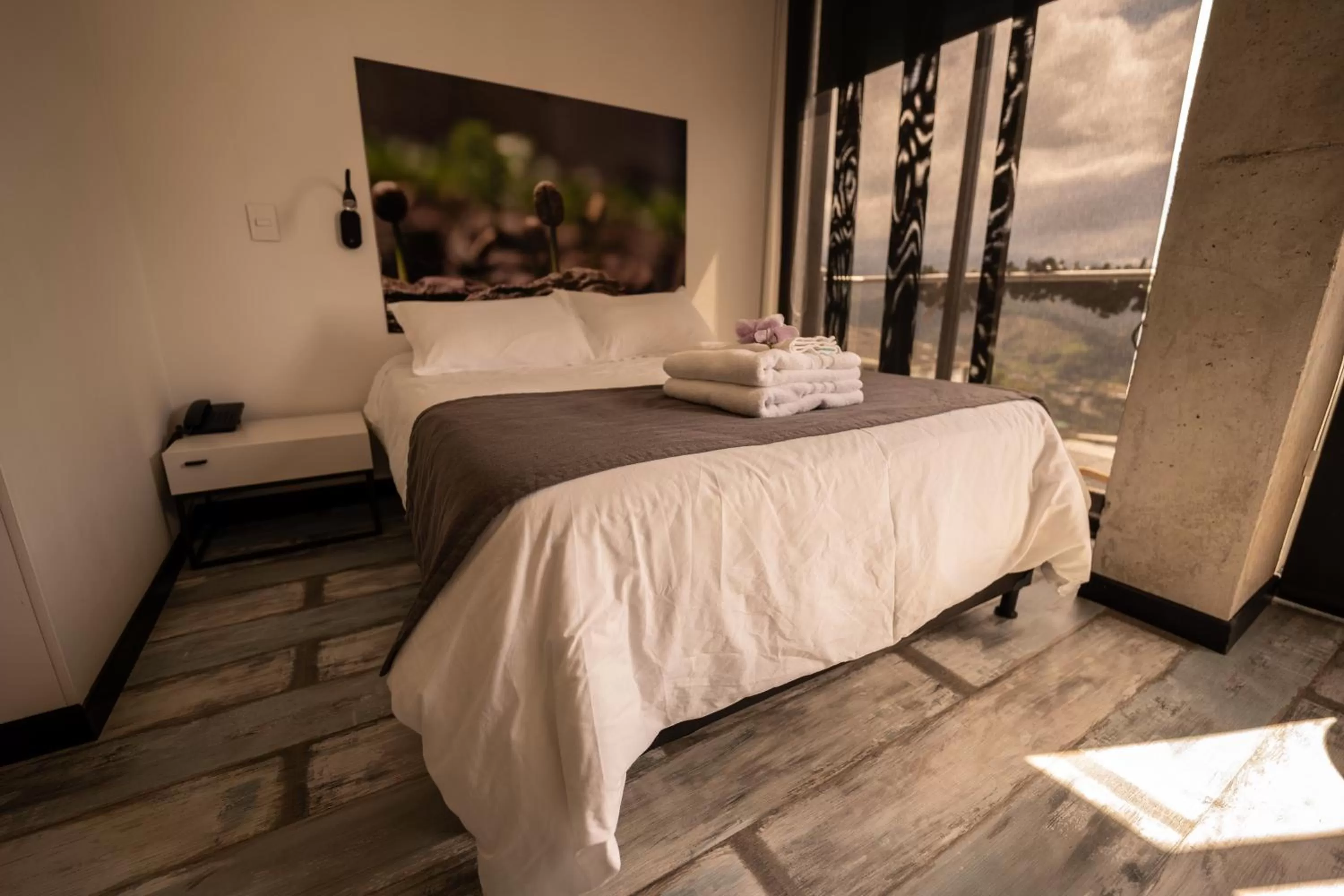 Photo of the whole room, Bed in The Coffee Club