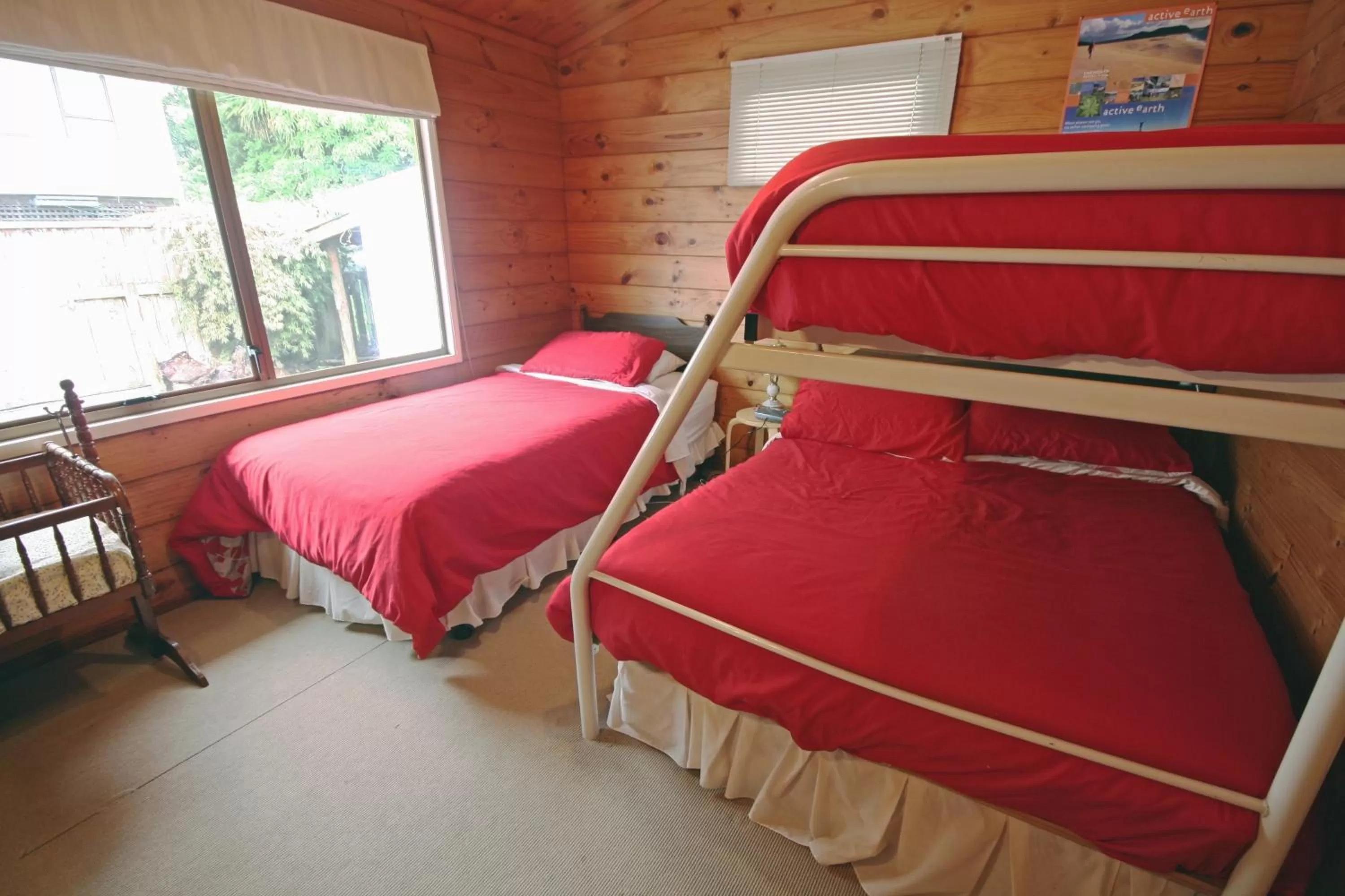 Bed in Tony's Lodge