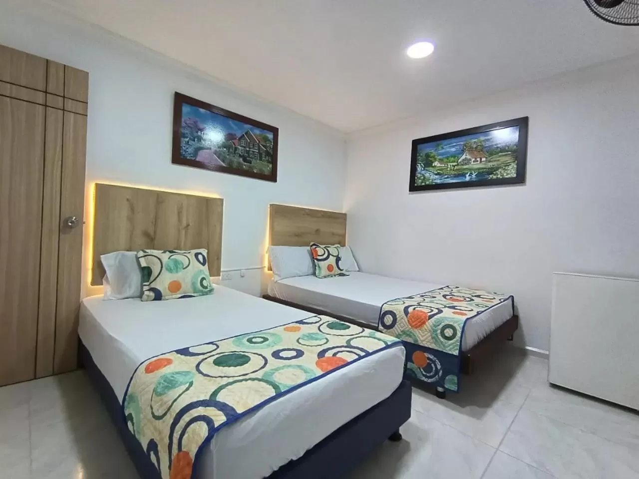 Bed in Hotel Eterna Primavera