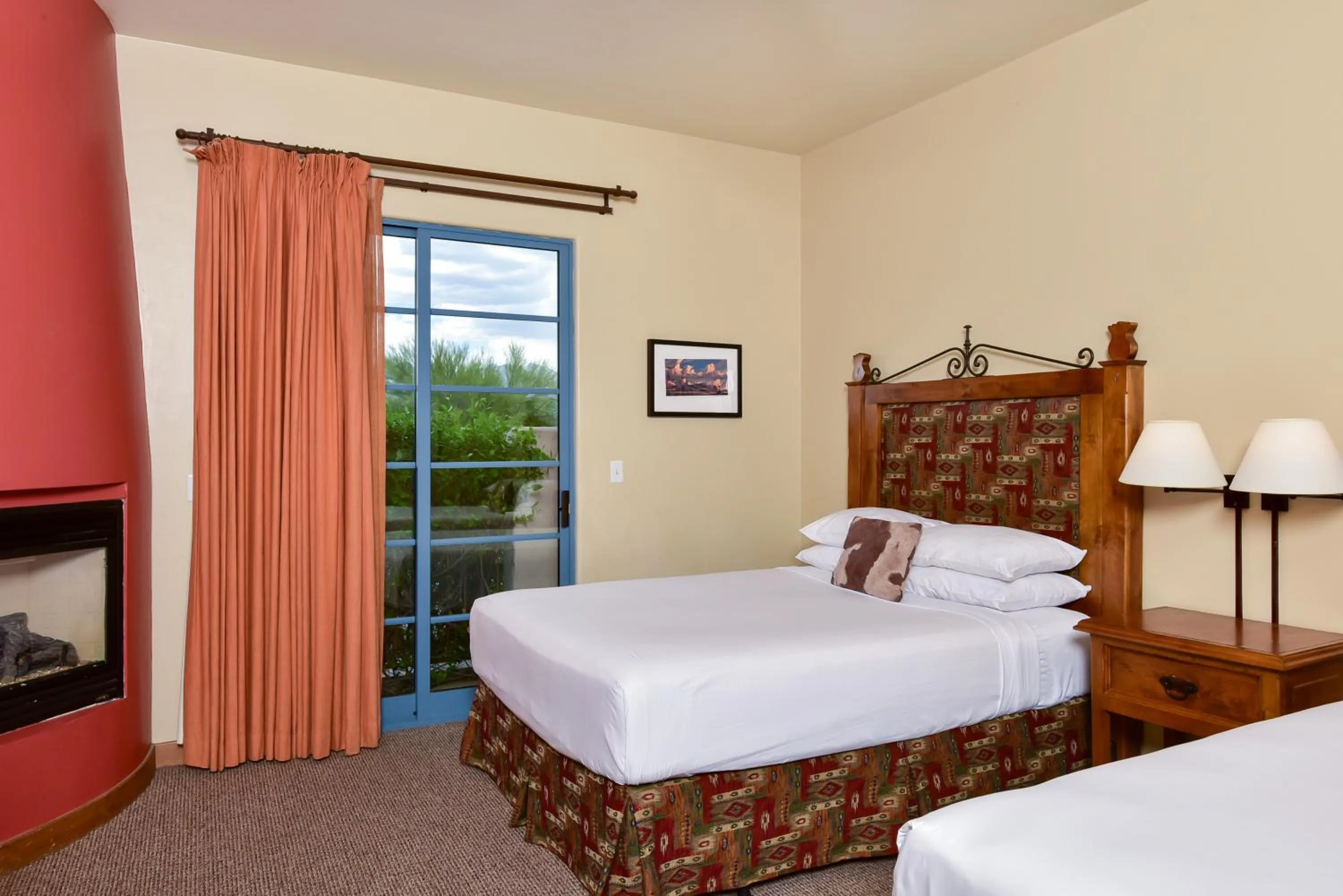 View (from property/room), Bed in Lodge On The Desert