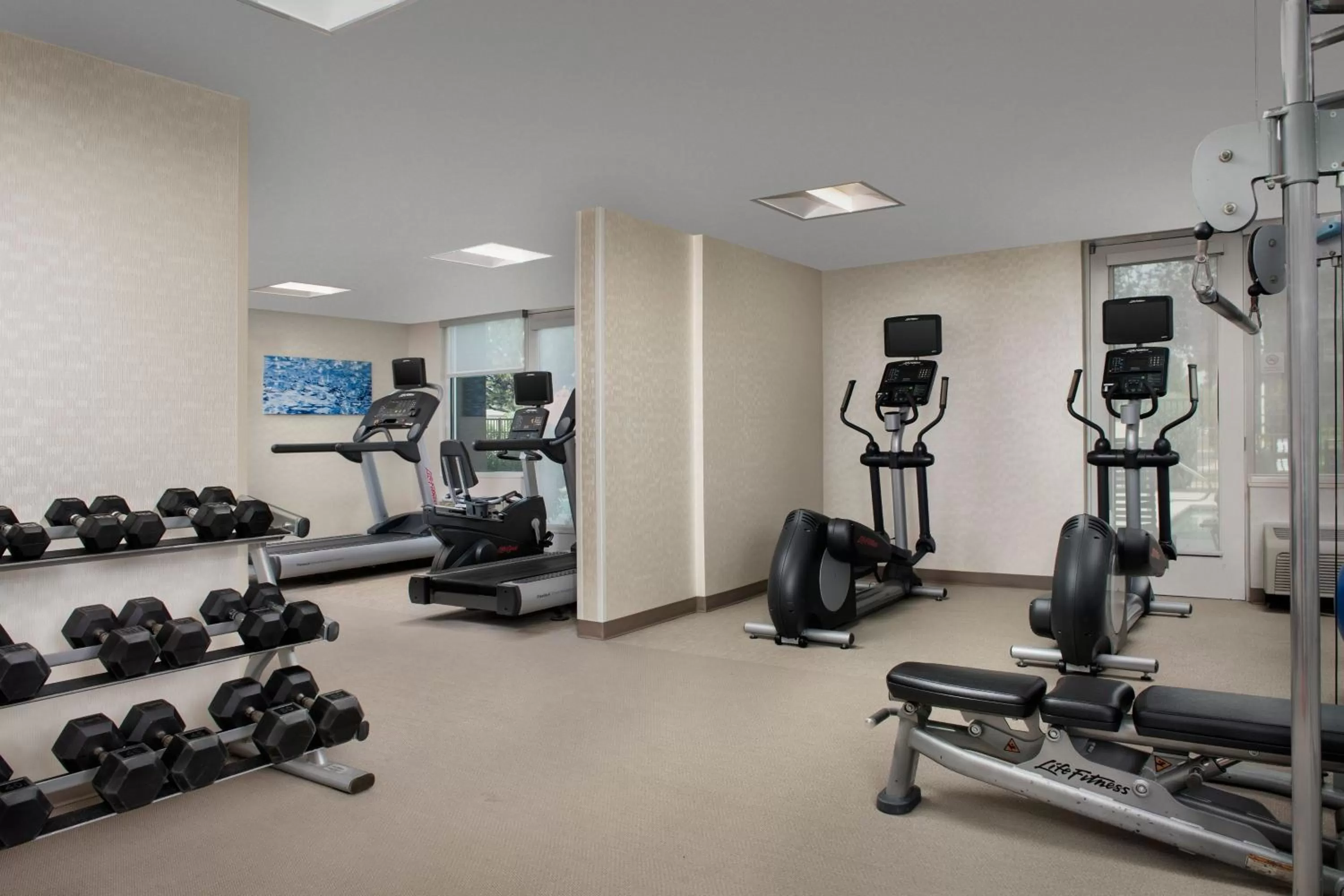 Fitness centre/facilities in SpringHill Suites by Marriott Boise ParkCenter