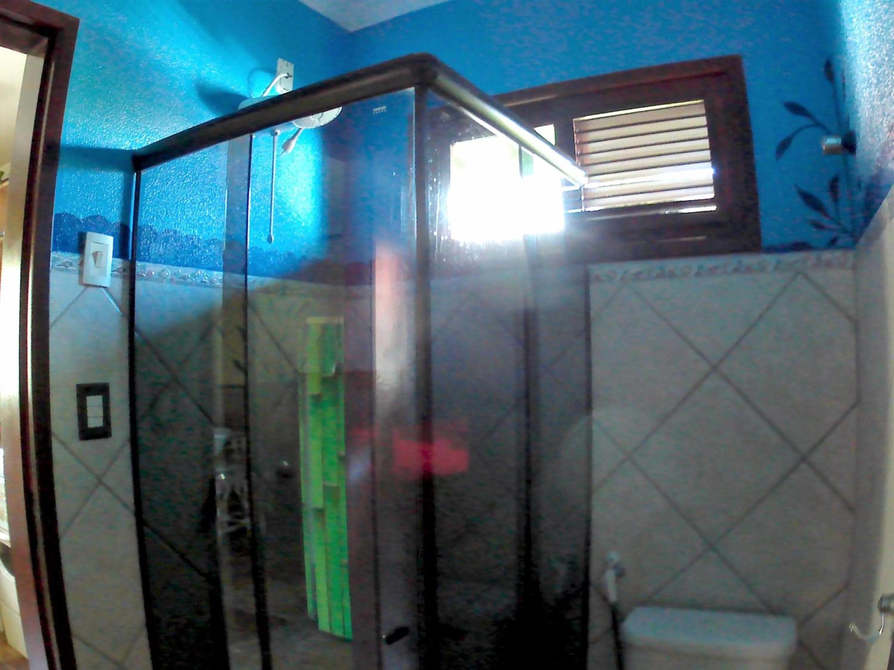 Shower, Bathroom in Bamboo Flat