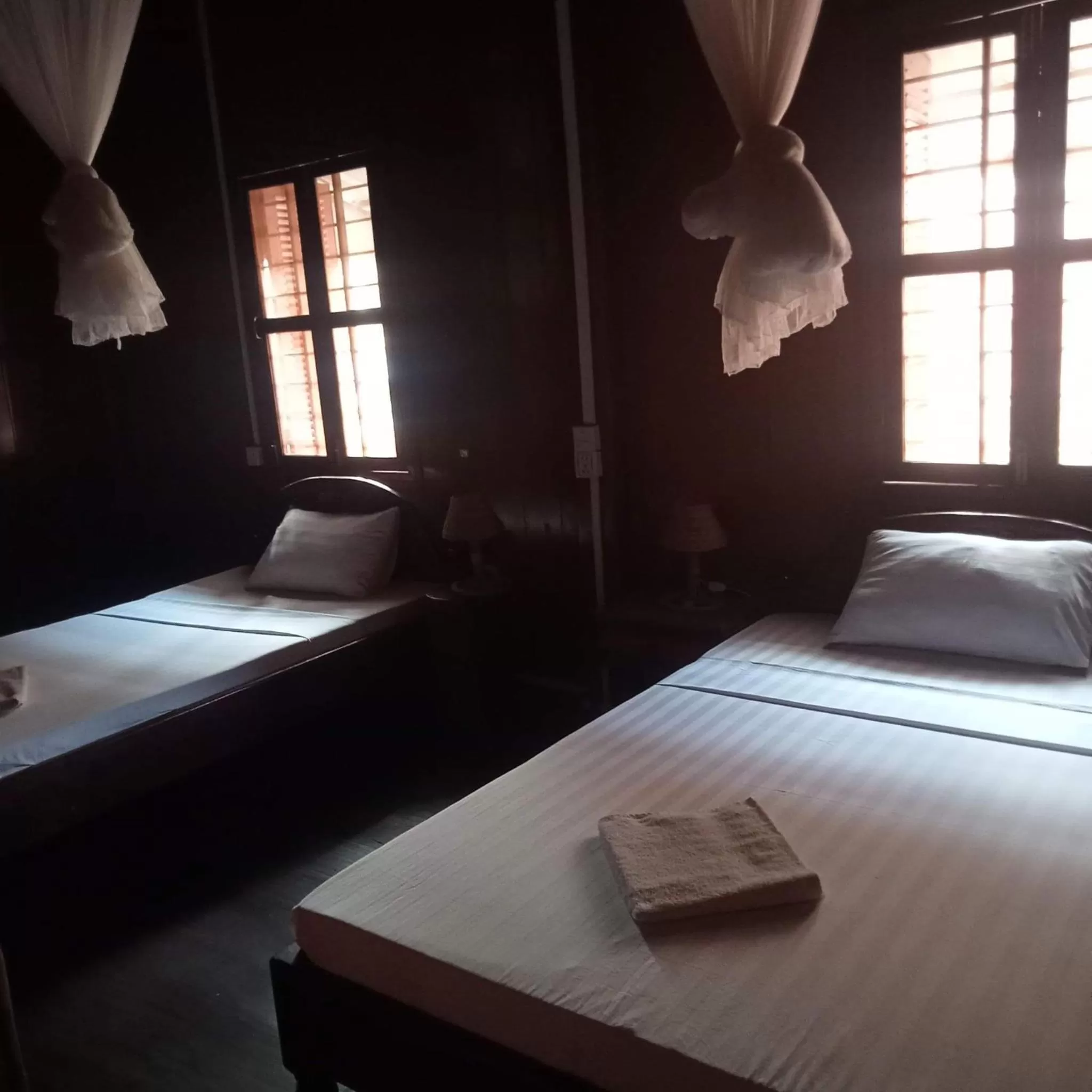 Bed in Nomad Guesthouse