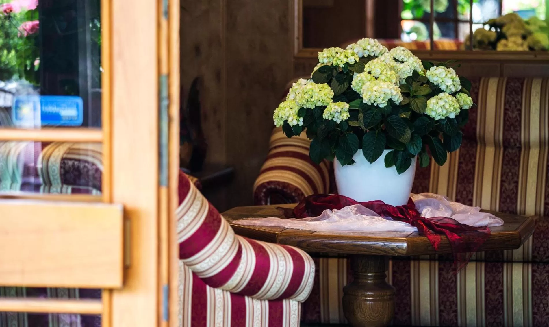 Decorative detail in Hotel Acht Linden