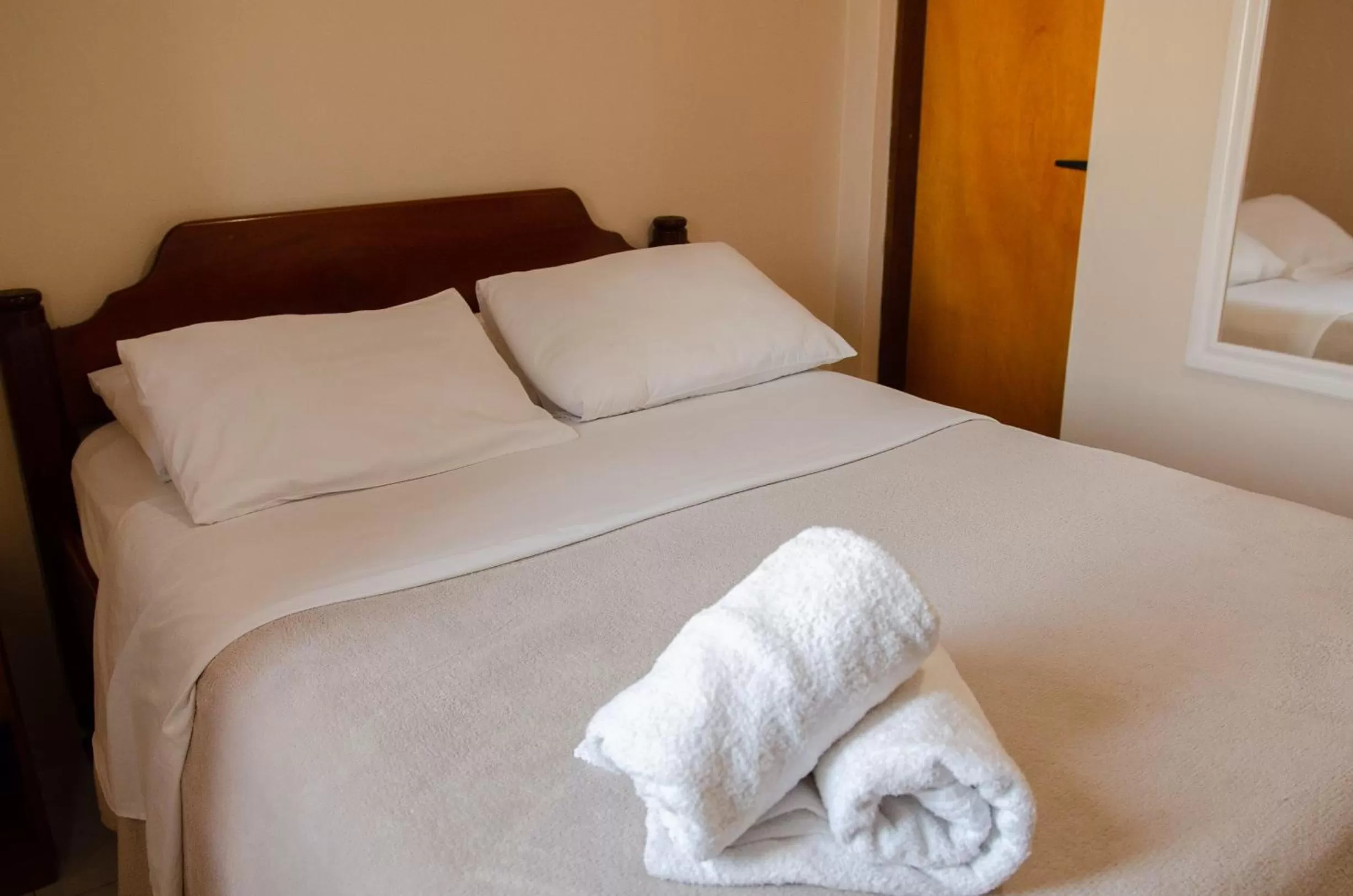 Bed in Pousada Barth