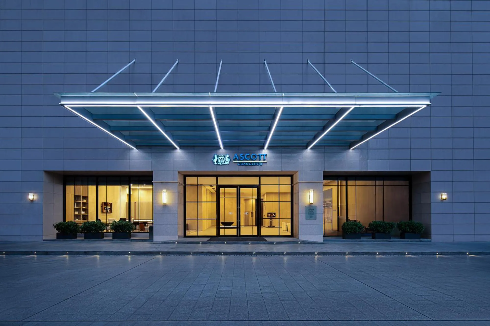 Property building in Ascott Guangzhou