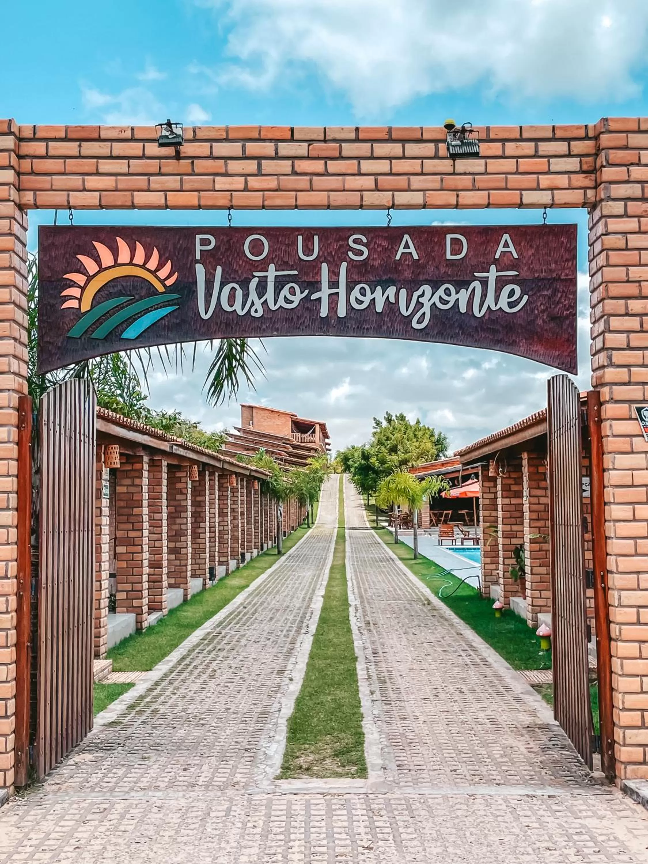 Facade/entrance in Pousada Vasto Horizonte