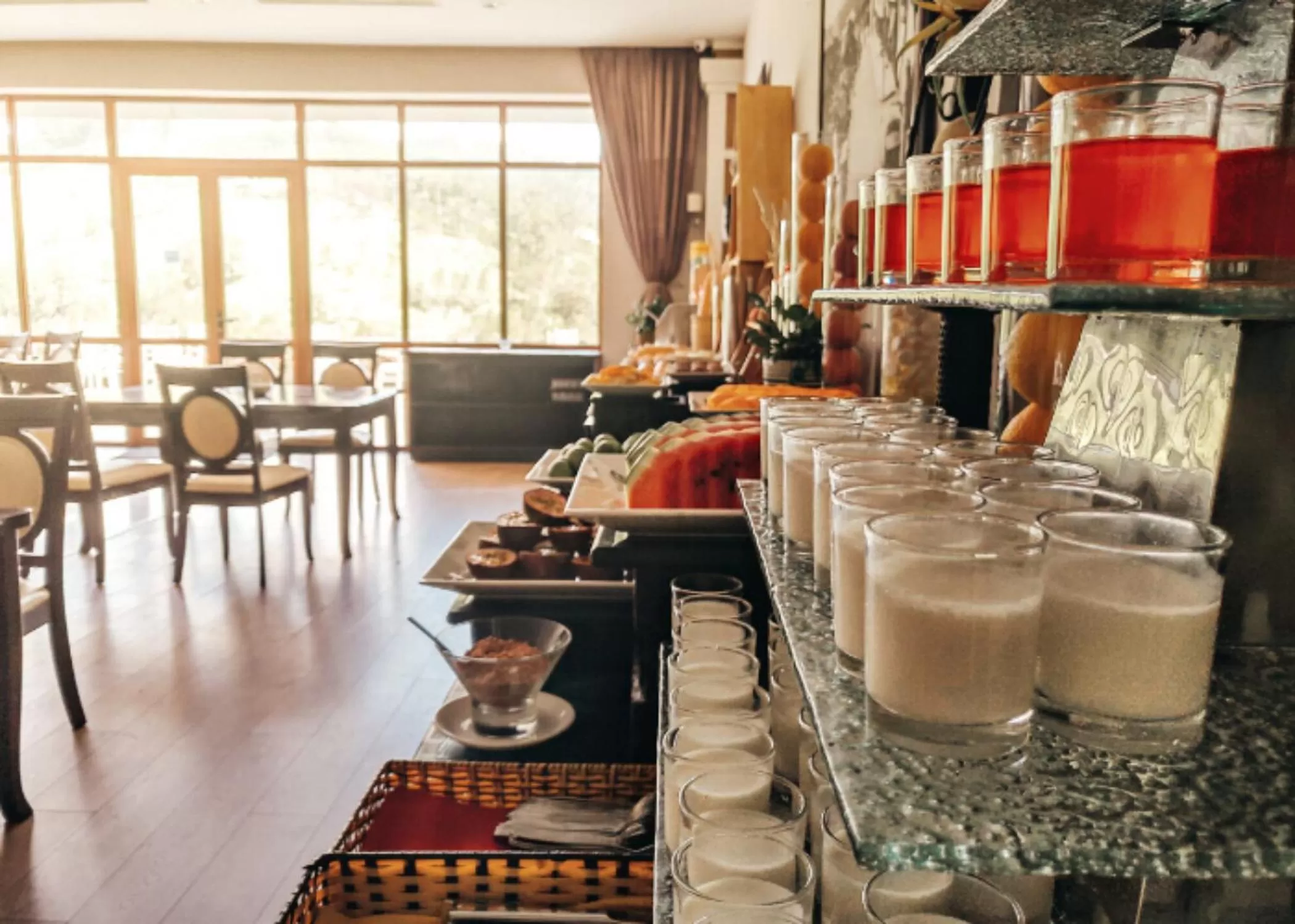 Food in Swiss-Belresort Tuyen Lam