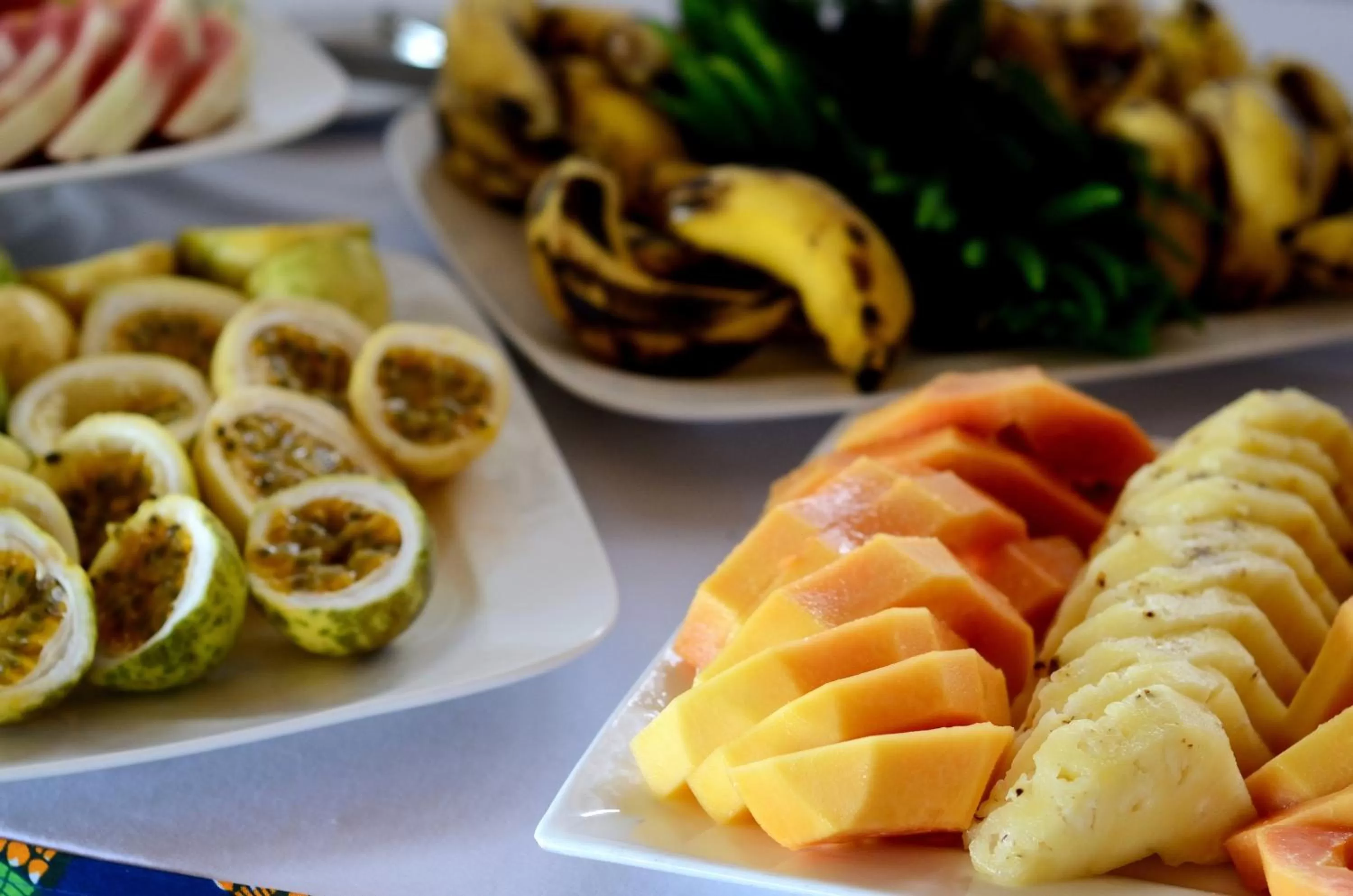 Continental breakfast in Amaan Beach Bungalows