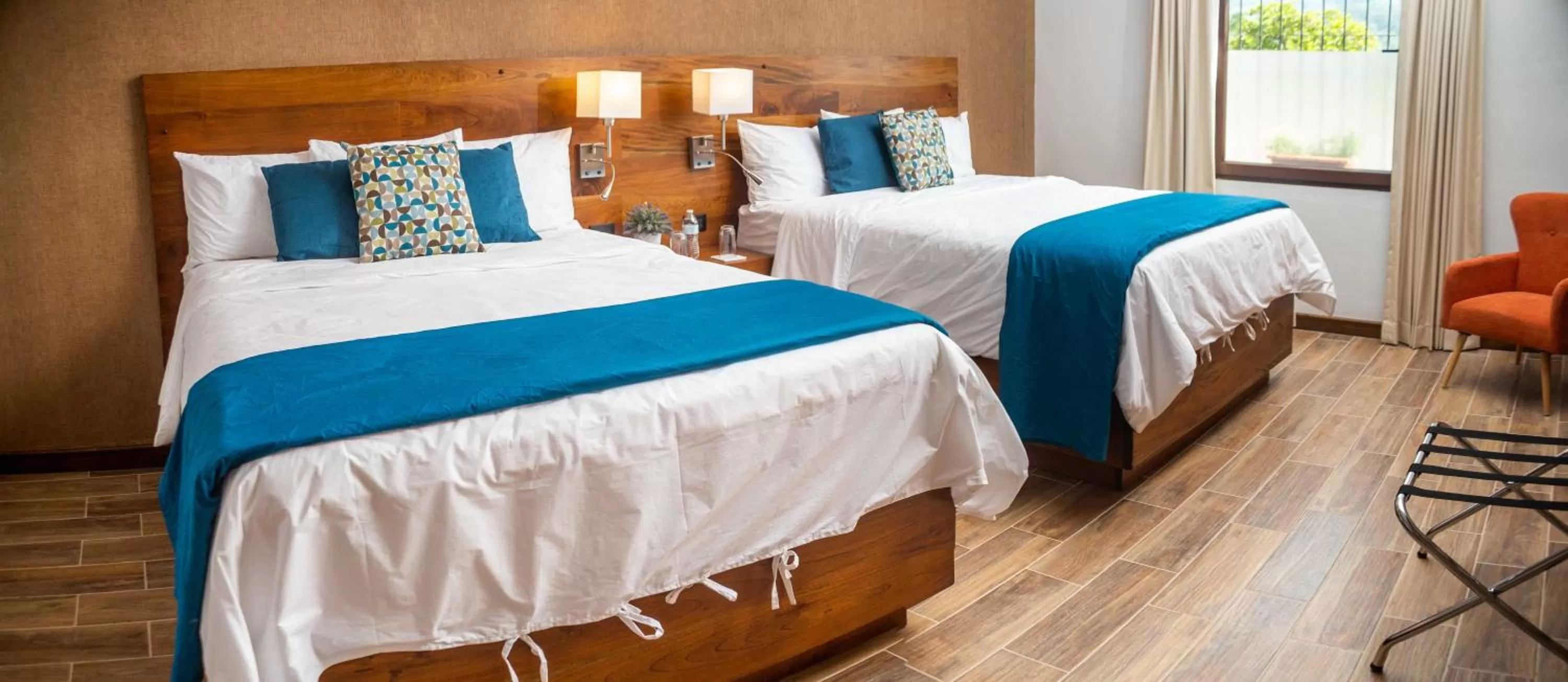 Bed in Casa Villamil Boutique Hotel